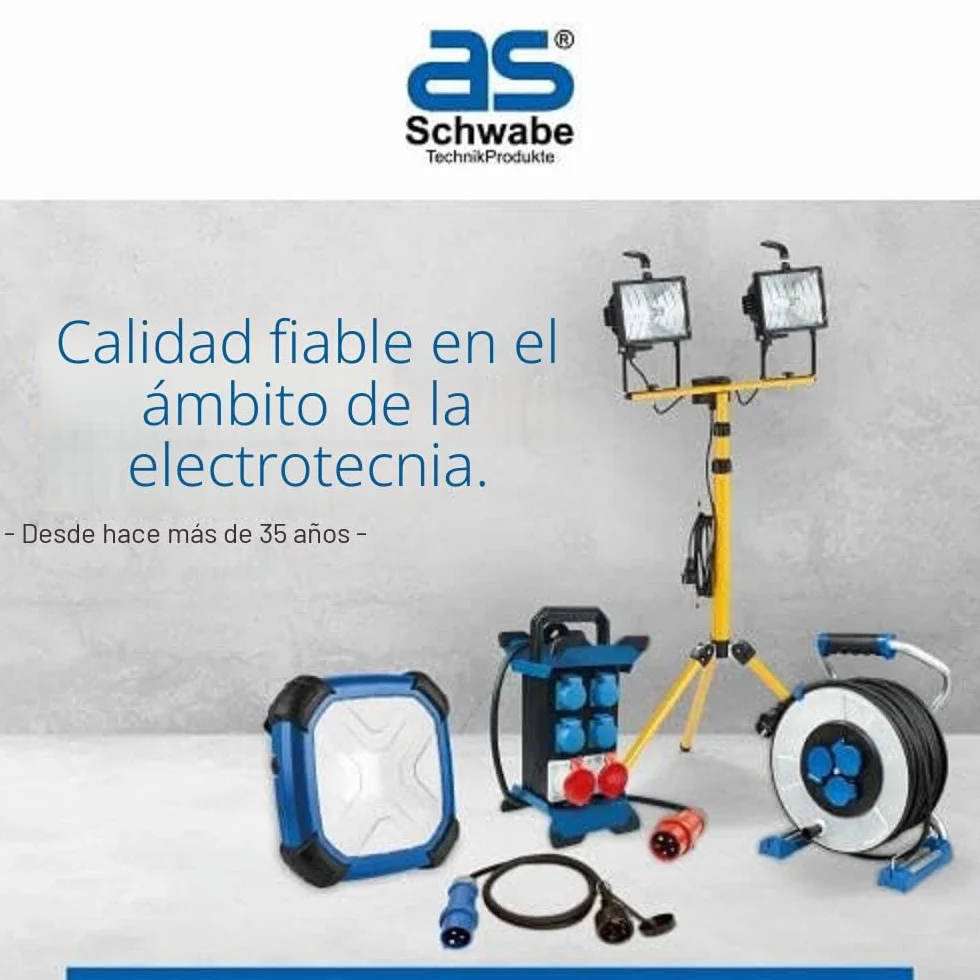 Schwabe Inserto de Enchufe para Carrete de Cable, 4 Tomas, IP20, 230V 16A