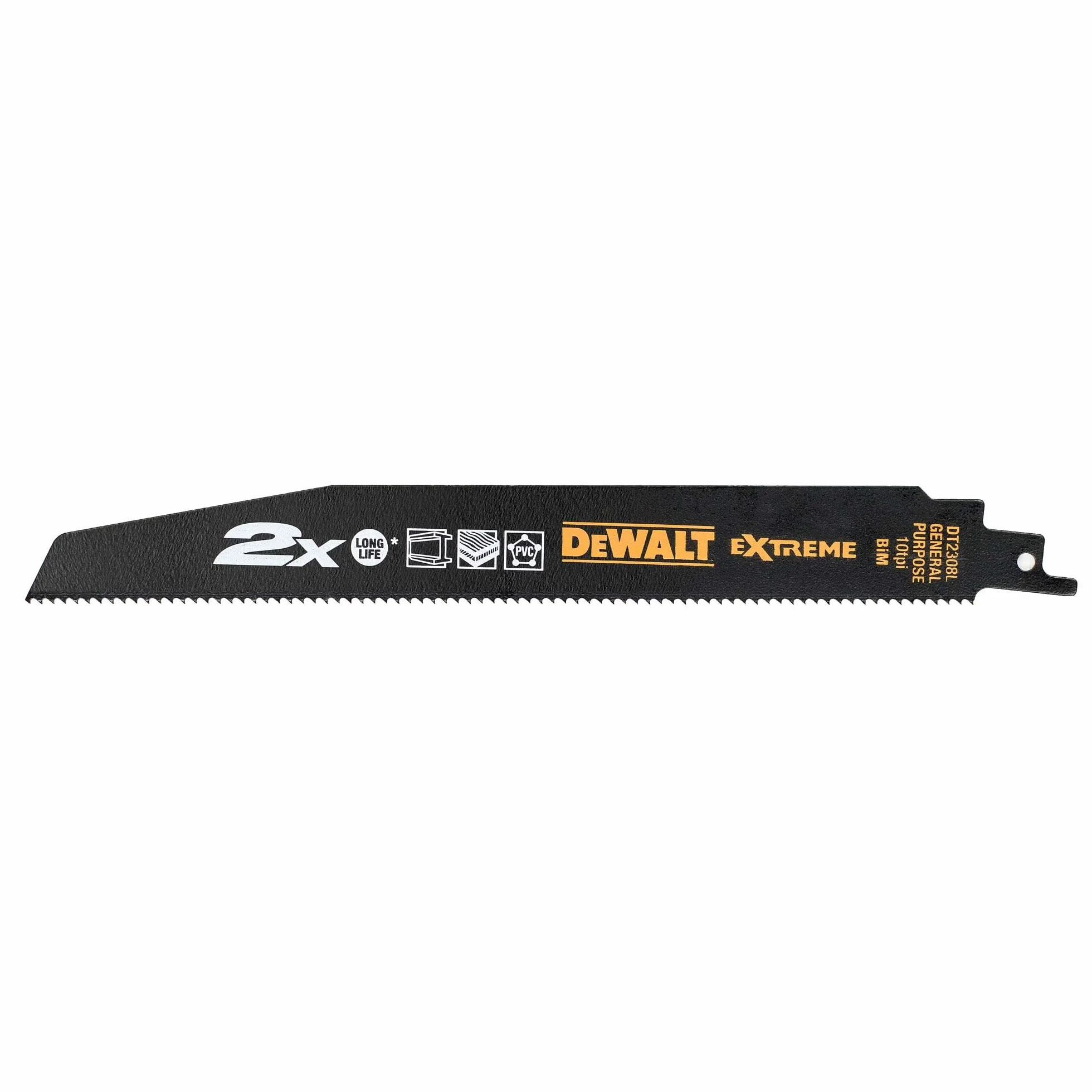 DeWalt DT2308L-QZ Hoja de sierra sable bi-metal Extreme 228 mm 1 mm