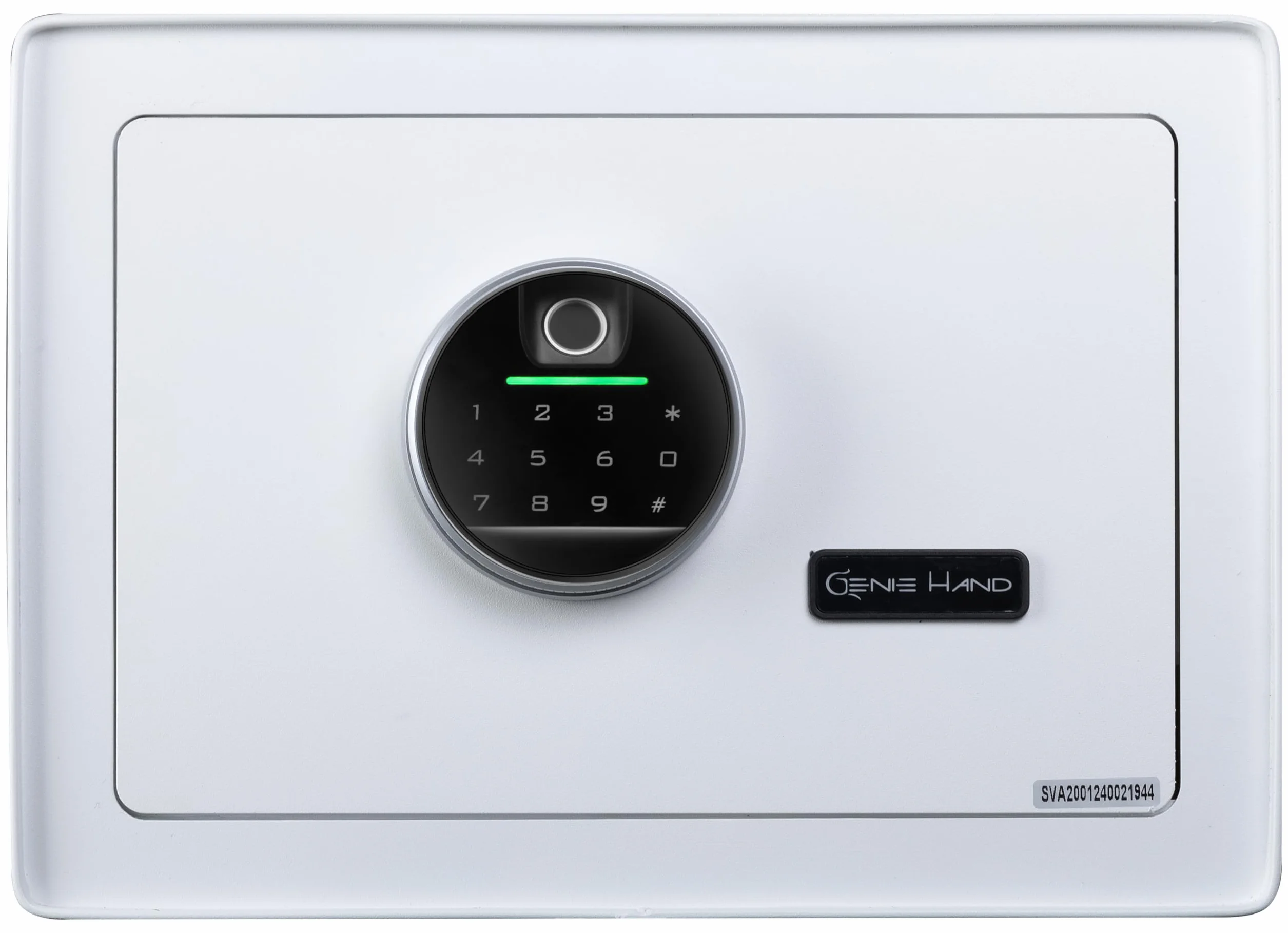 Genie Hand | Caja Fuerte Digital de Seguridad con Huella Digital y Llave, Pantalla Táctil, Cerradura B-Class y Sistema de Seguridad Anti Rebote