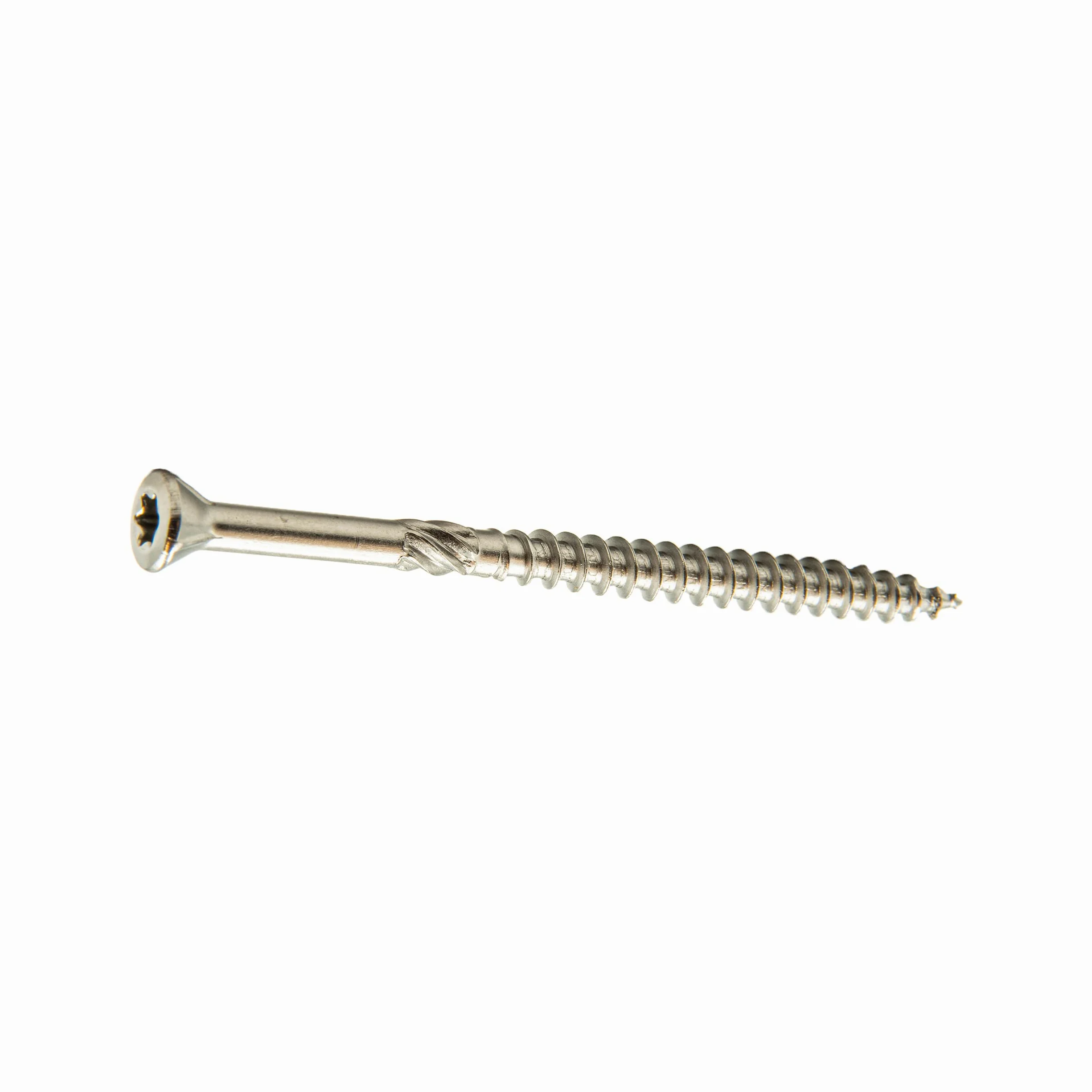 Tornillos para terraza 5 x 60 mm, acero inoxidable C2 (200 unidades) + puntas)