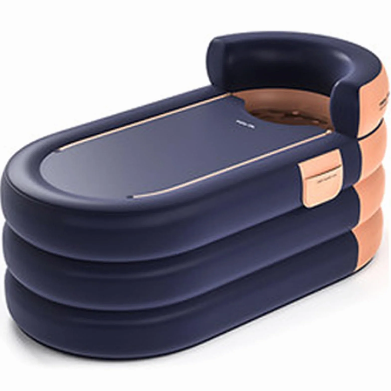 Bañera Inflable, Inflable Plegable Móvil Independiente Bañera para Adultos y Ducha para Camping Viajes Spa