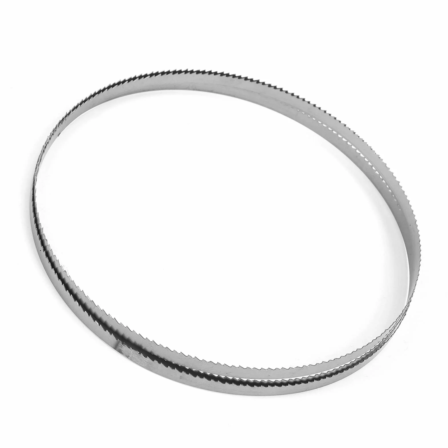 Hoja de sierra de cinta 1400 mm 6,35 mm 10 dientes SK5 acero con resorte para cortar carne carpintería