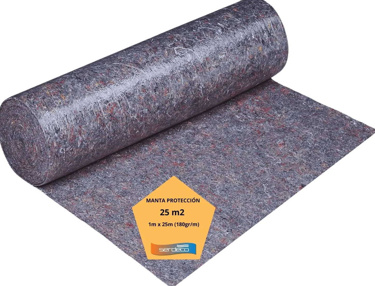 Manta Fieltro Pintor Suelo (1mx 25m (25m2)(180gr/m))