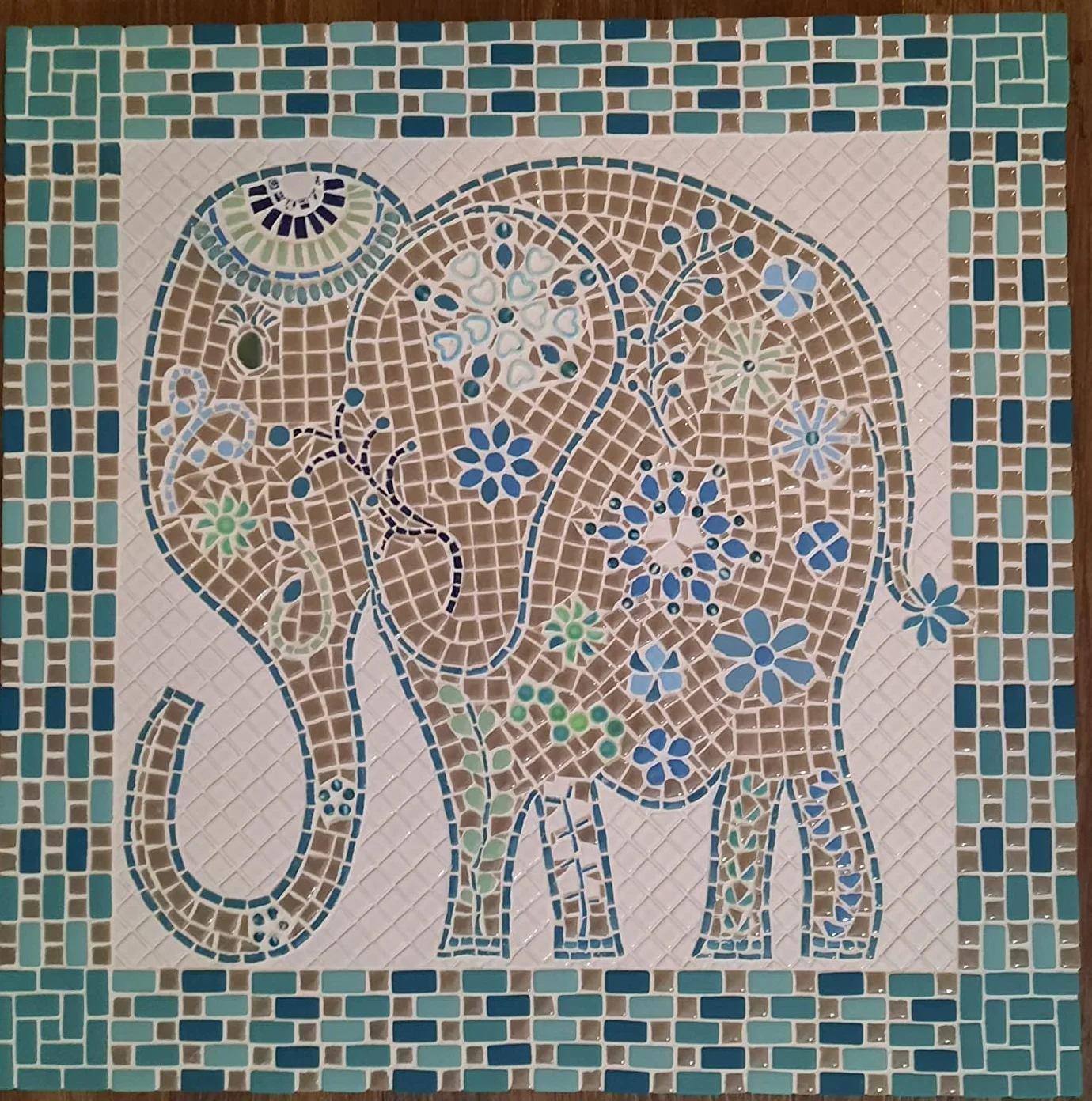 Azulejos cuadrados de mosaico de cerámica de 500 g, 500 piezas de 1 x 1 cm, hechas a mano, piezas creativas de micro mosaico para amantes, proyectos de mosaico de bricolaje y decoración del hogar