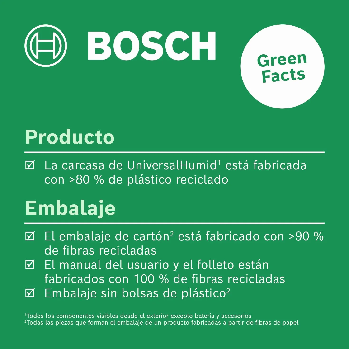Bosch Medidor de Humedad UniversalHumid (resultados precisos gracias a la selección del grupo de madera y LED de indicación para una interpretación sencilla de los resultados, en caja de cartón)