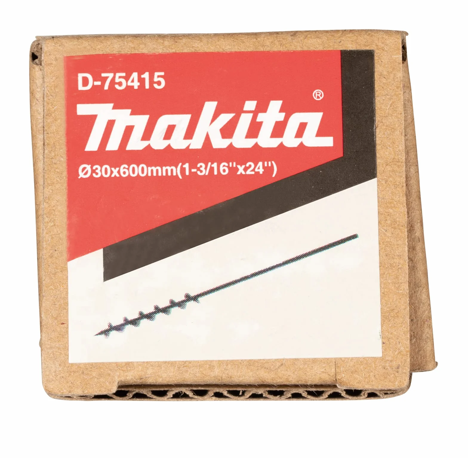 Makita D-75415 - Broca para taladro (30 x 600 mm)