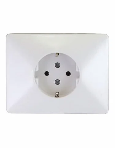 Simon Brico G4845331 - Base enchufe 2p 25a blanco