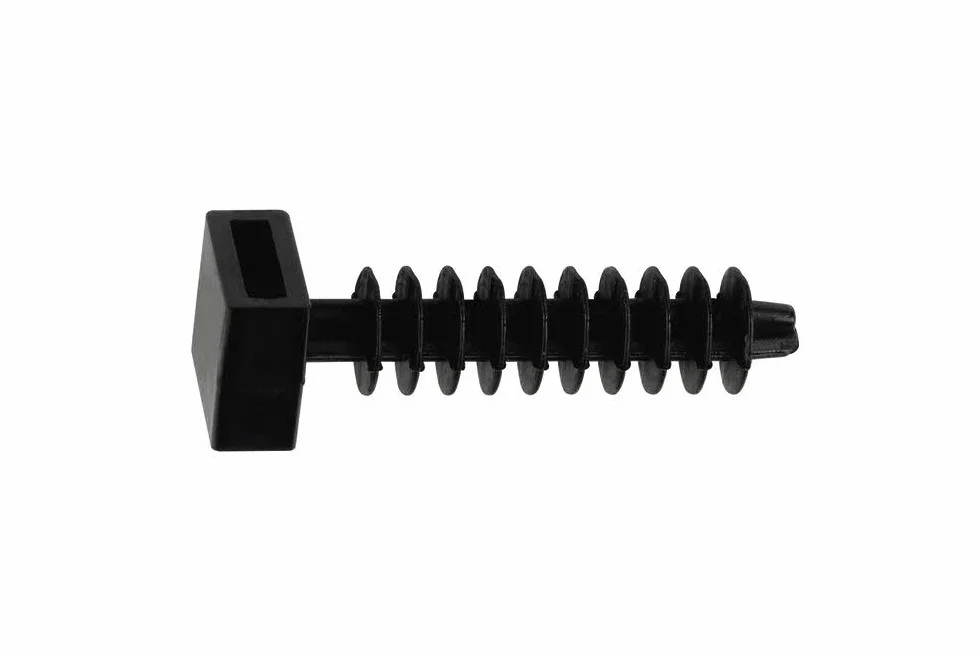 INDEX BZTABRINE8 - Blister. taco para bridas. negro (negro 8, 15 uds.) (Envase de 15 Ud.)