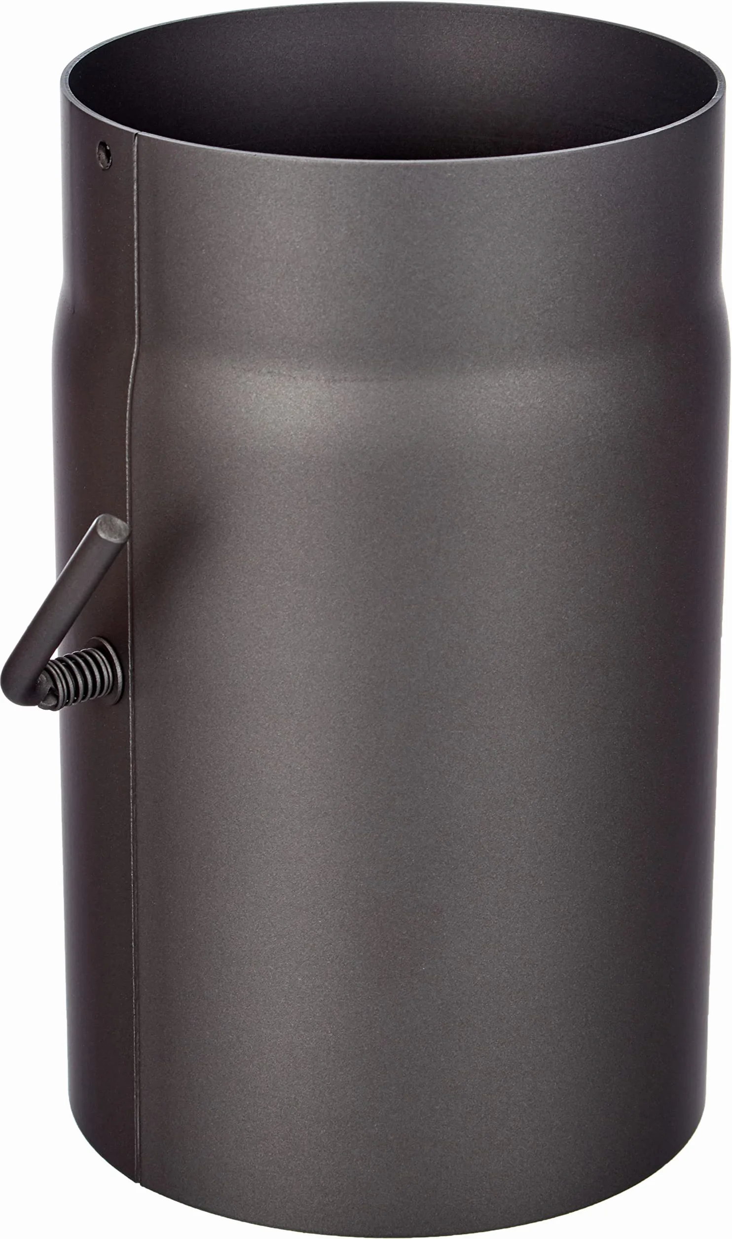 Kamino-Flam 331884 - Tubo con Válvula para Chimenea, Acero, Gris, 15 x 0,2 x 25 cm, 2 Unidades