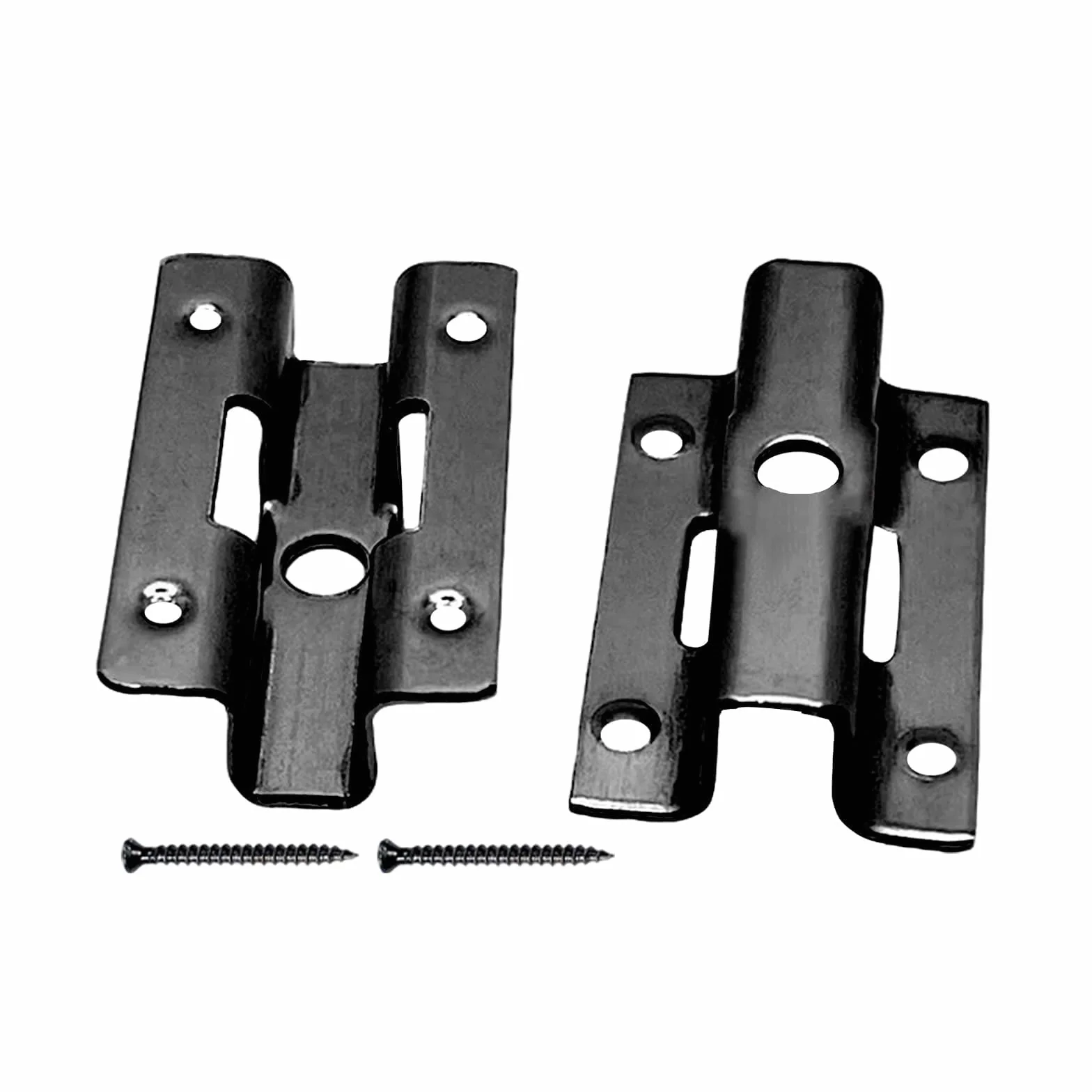 100 clips de acero inoxidable para terraza de WPC, clips de fijación, fijación invisible para terraza con tornillos para tablones de WPC, clip en T, fijación oculta (negro 7 mm)