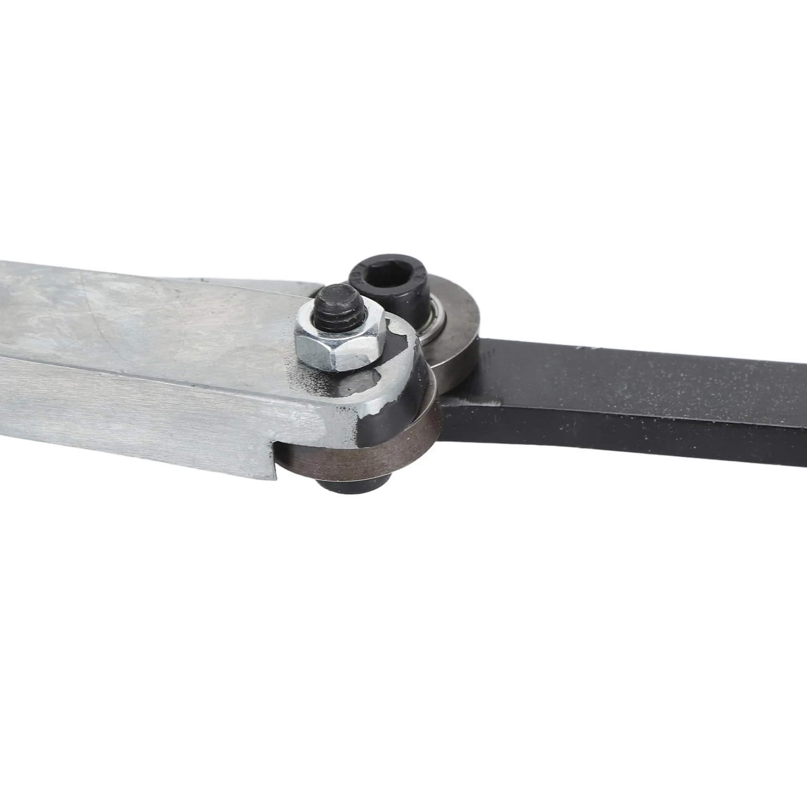 Tijeras Manuales Para Cortar Hierro, Diseño Innovador que Minimiza el Esfuerzo, Corta Láminas de Metal con Seguridad sin Perforaciones
