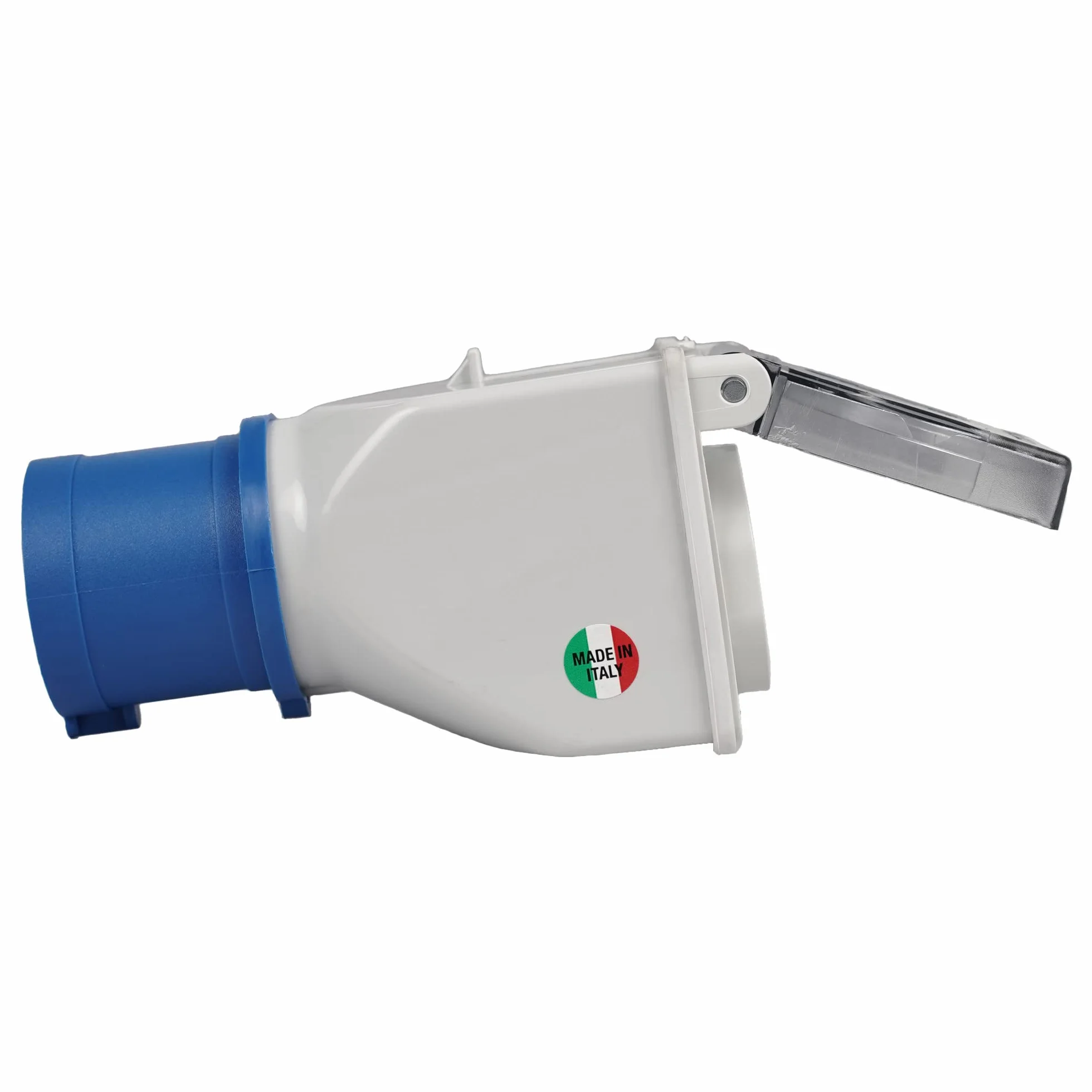 WOLFPACK LINEA PROFESIONAL Adaptador Industrial Cetac Schuko Simple 2p Con Tapa