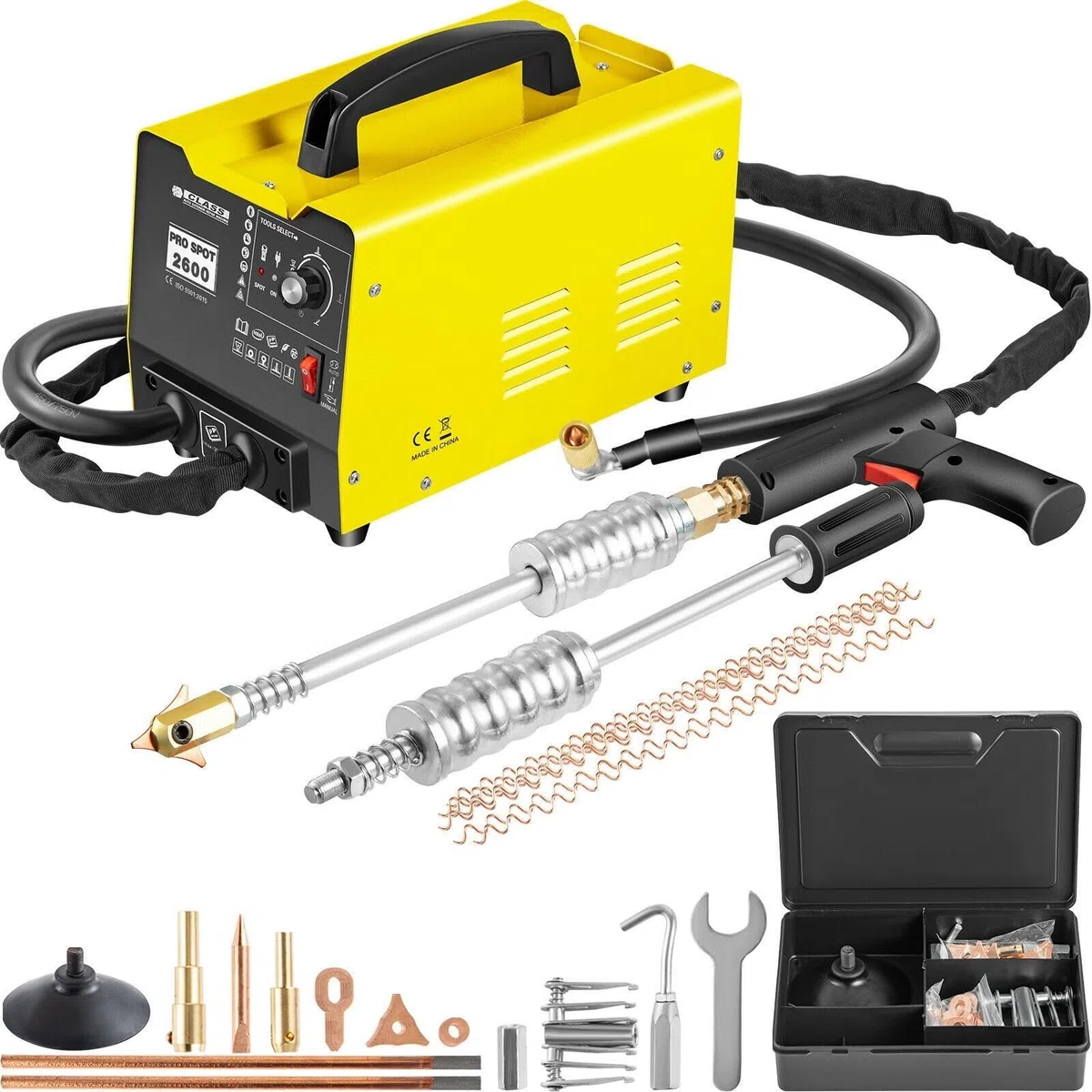 Spot Dent Puller Dent Puller Machine 2KW Dent Puller Soldador 5 Modos 3500A Multifuncional Dent Repairer Eficiencia