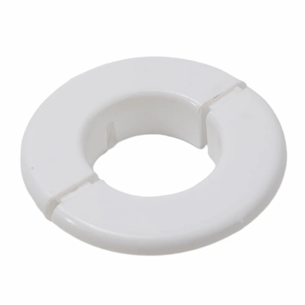 Cubierta de agujero de aire acondicionado, cubierta redonda de plástico, cubierta decorativa de agujero de tubería para aire acondicionado, cubierta de agujero de pared para agujero de 40-80 mm de
