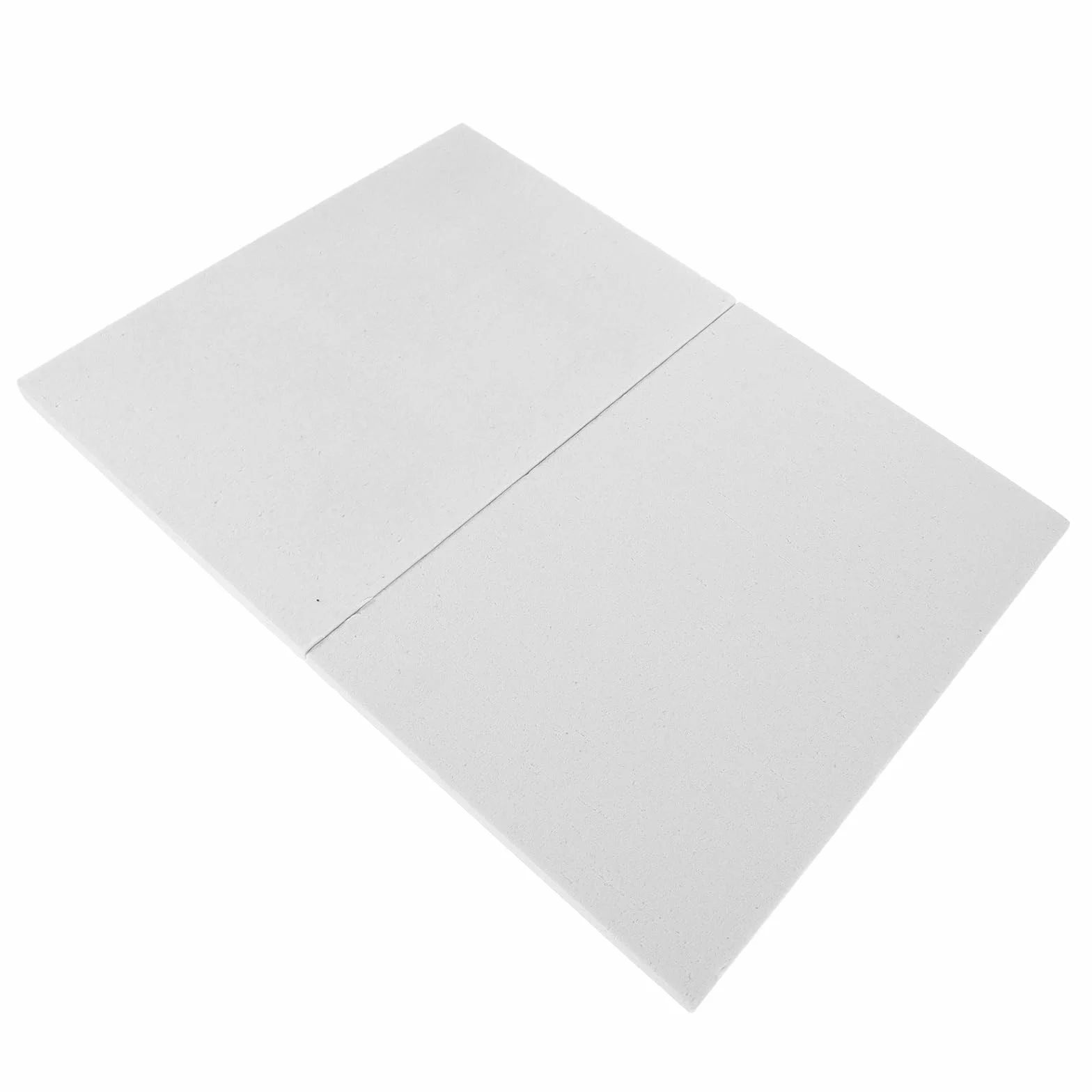 iplusmile Pack de 2 Paneles Aislantes de Fibra Cerámica 10mm (300x200mm), Placa Ignífuga de Alta Temperatura para Estufas de Leña, Chimeneas y Hornos de Pizza, Aislamiento Térmico Resistente al Fuego