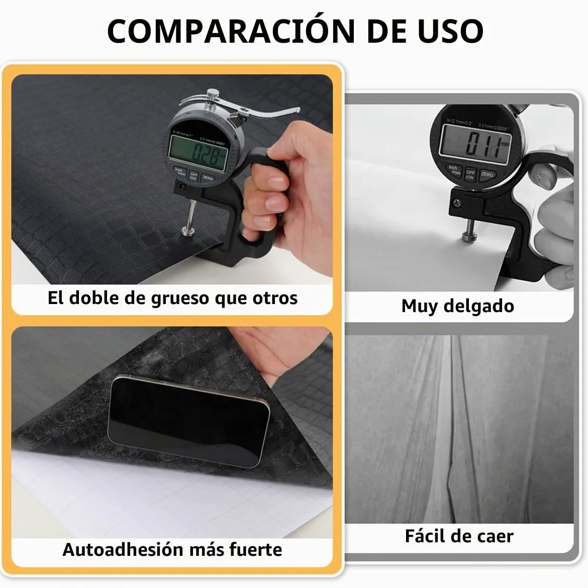 Arthome Autoadhesivo Papel Pintado Negro,44cmx10m Cocodrilo Texturado papel Vinilo Adhesivo Imitación Cuero Negro Impermeable Removible Piel de Cocodrilo para Muebles