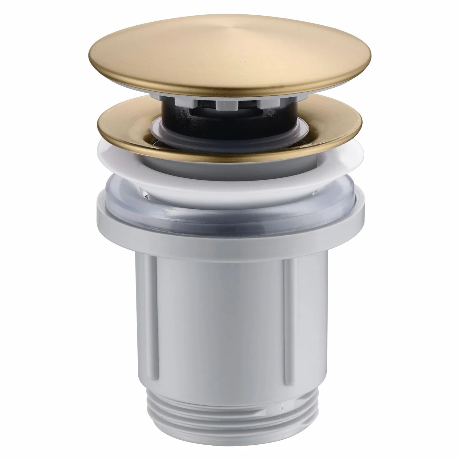 IMEX VCC020 Valvula Click-Clack Oro Cepillado