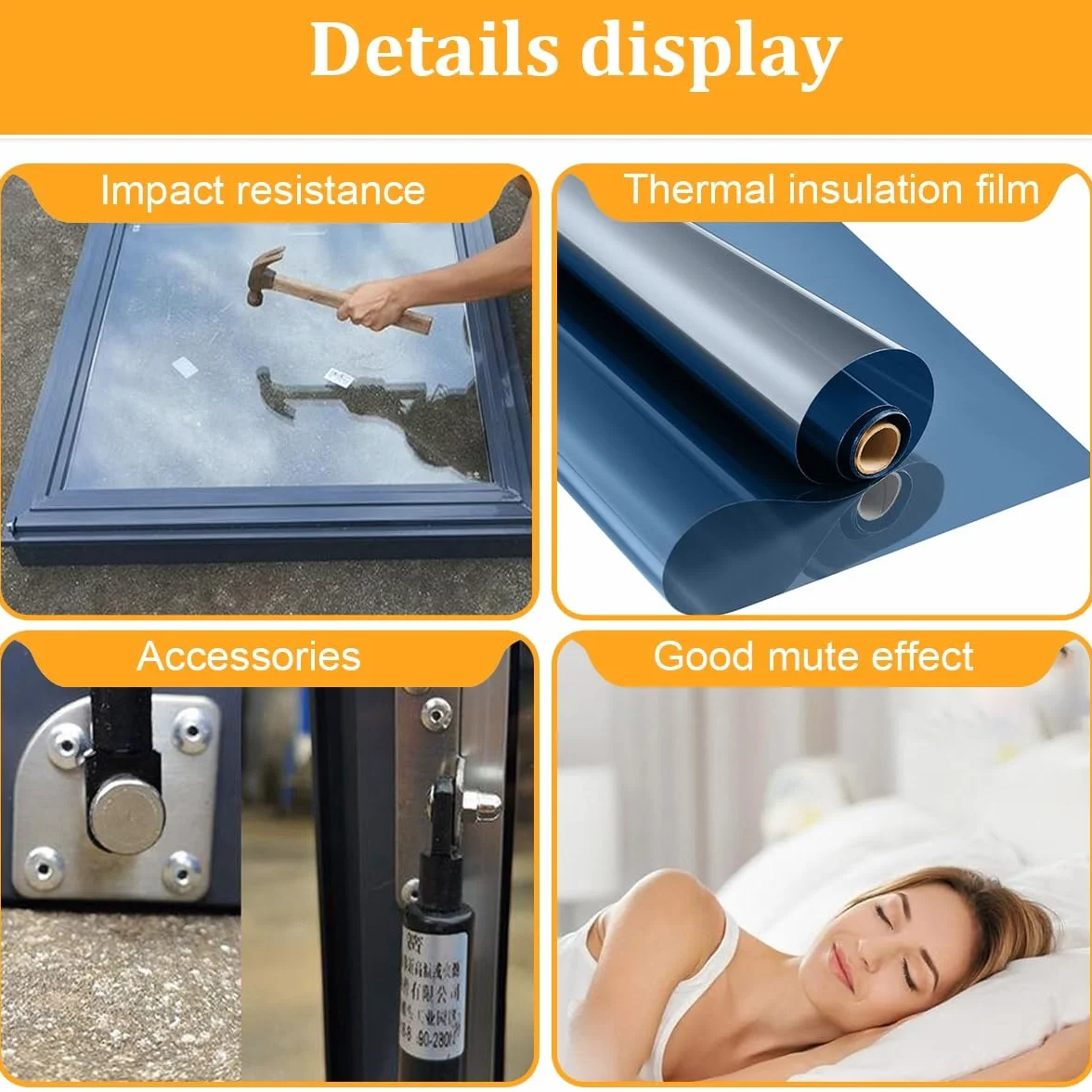 Ventana de tejado personalizable con apertura eléctrica, vidrio templado de doble capa, elevación a gas, control remoto y sensor de lluvia, para invernaderos, sótanos, áticos(Gray,LxW 60x70cm/23.6x27.