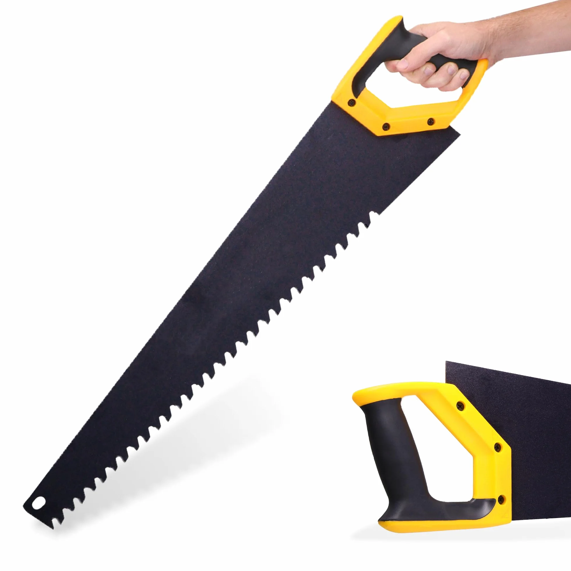 Sierra Manual para Gasbetón 700 mm con Puntas de Widia Mango Antideslizante