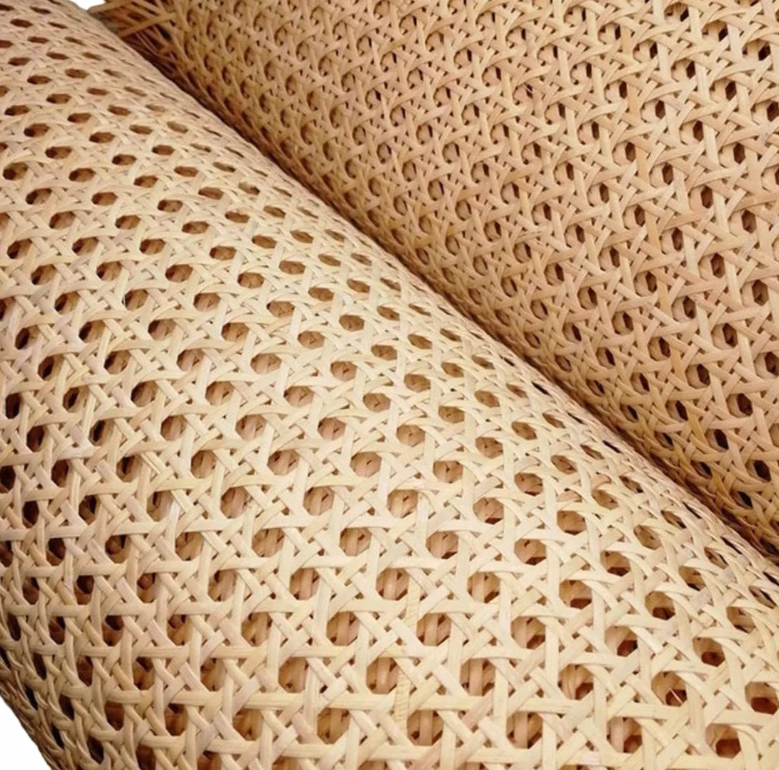 Rollo de Rejilla Mimbre 100% Natural POR METROS AL CORTE, A Premium (45 cm)