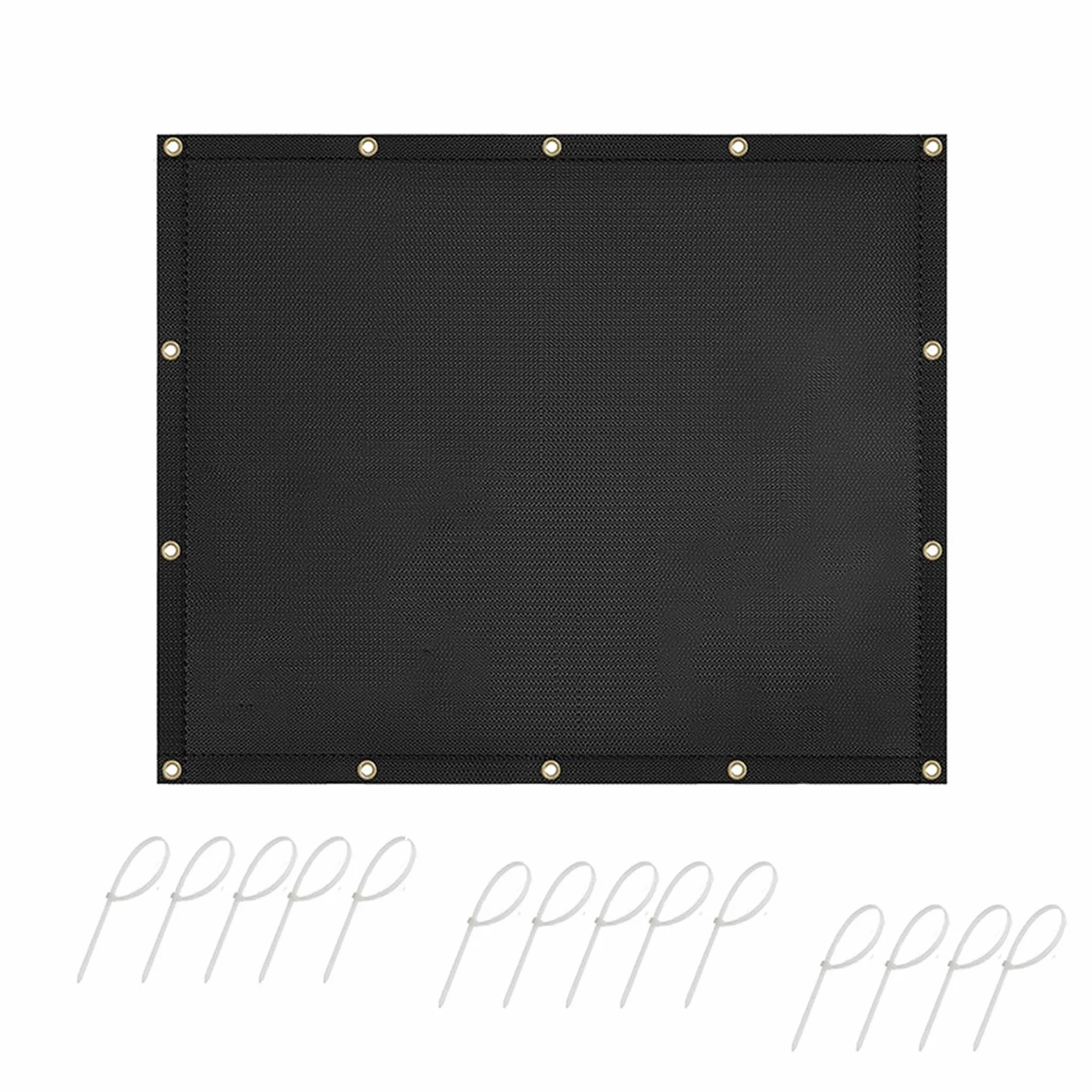 Protectores de pared para estufas de leña, cubierta de nevera, cubierta de valla ignífuga, color negro