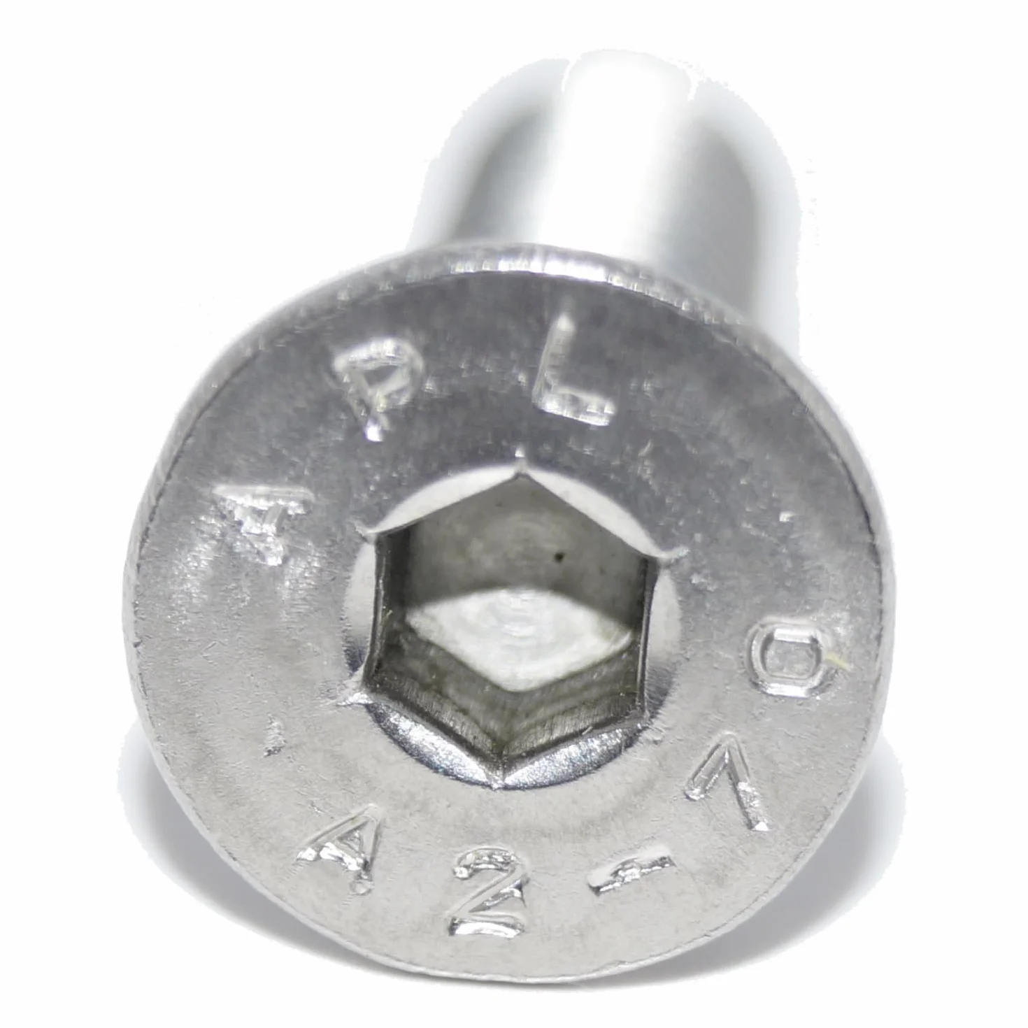 Tornillos avellanados con hexágono interior, M10 x 150, 10 unidades, ISO 10642 A2, acero inoxidable
