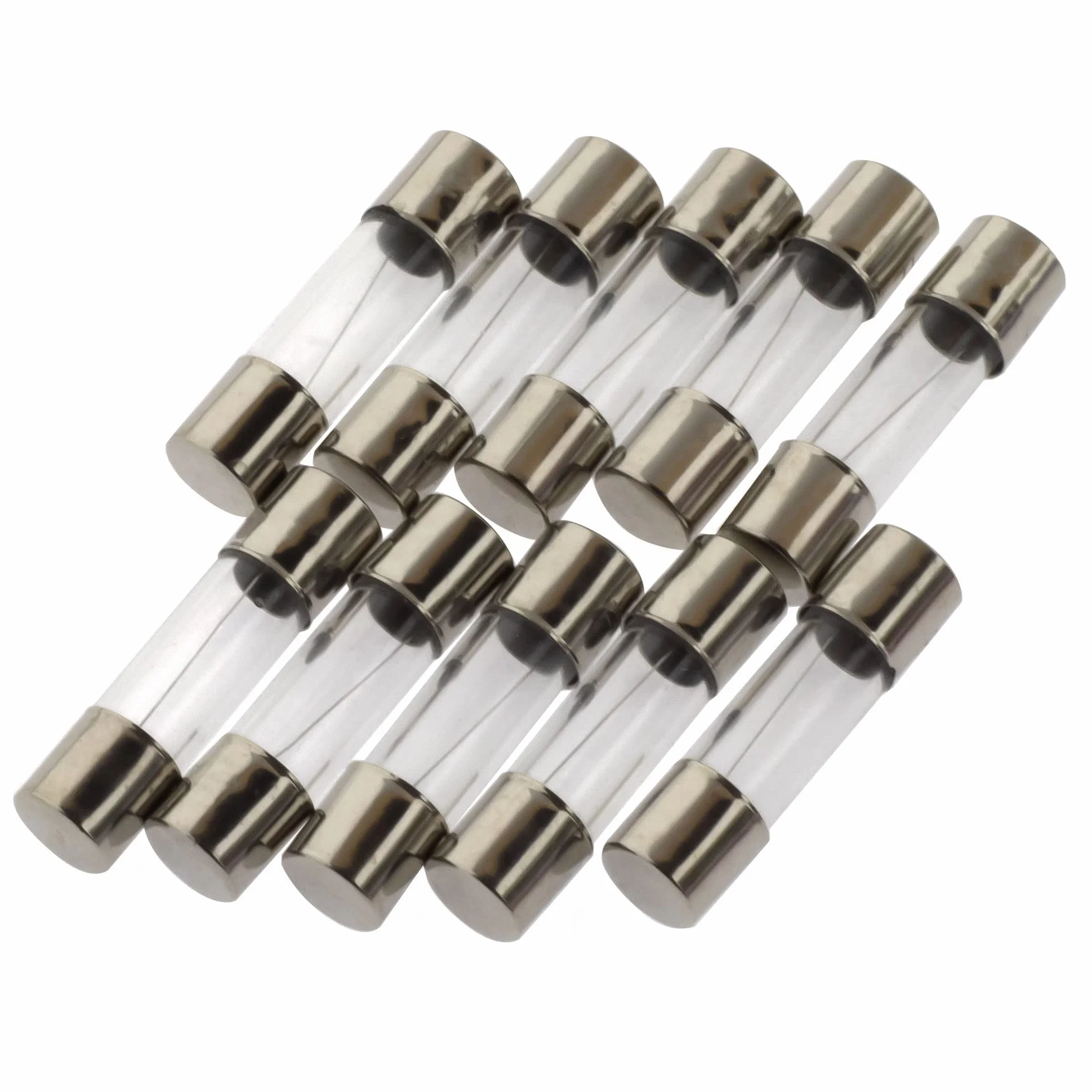 Fusibles de vidrio 0,5 A 5 x 20 mm 250 V 10 unidades