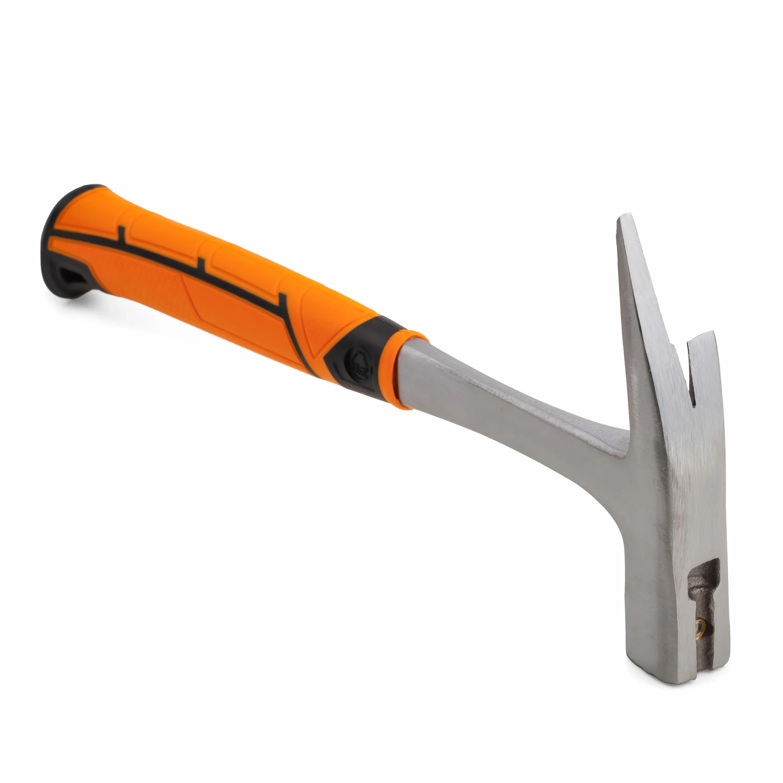 Mivos Martillo de Carpintero e Encofrador 600 g - Totalmente de Acero - Martillo de Techador con Portaclavos Magnético - Mango Antivibraciones - DIN 7239