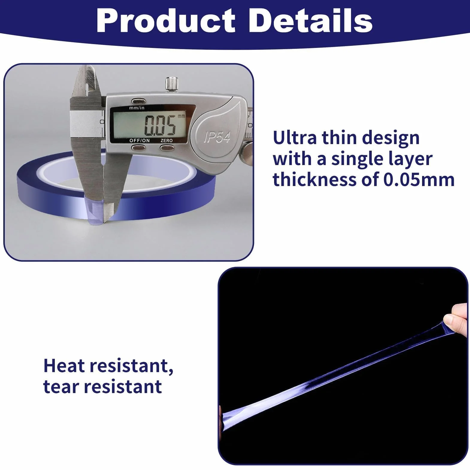 4 Rollos Cinta Termica 10 mm x 33 m Cintas Resistente Temperaturas Cinta Termica Sublimacion para Impresoras Sublimación, Impresiones Electrónicas, Transferencia Térmica y Circuitos Impresos