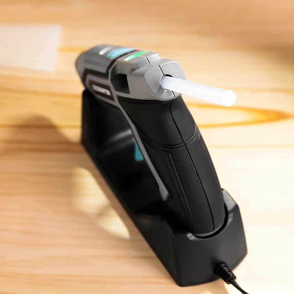 Cecotec Pistola de Encolar sin Cables CecoRaptor Perfect Fix 360 X-Treme. Batería de 3,7V y 1500 mAh, Diámetro barra 7mm y 140 mm de Largo, Calentamiento 90s, Autonomía hasta 30 min
