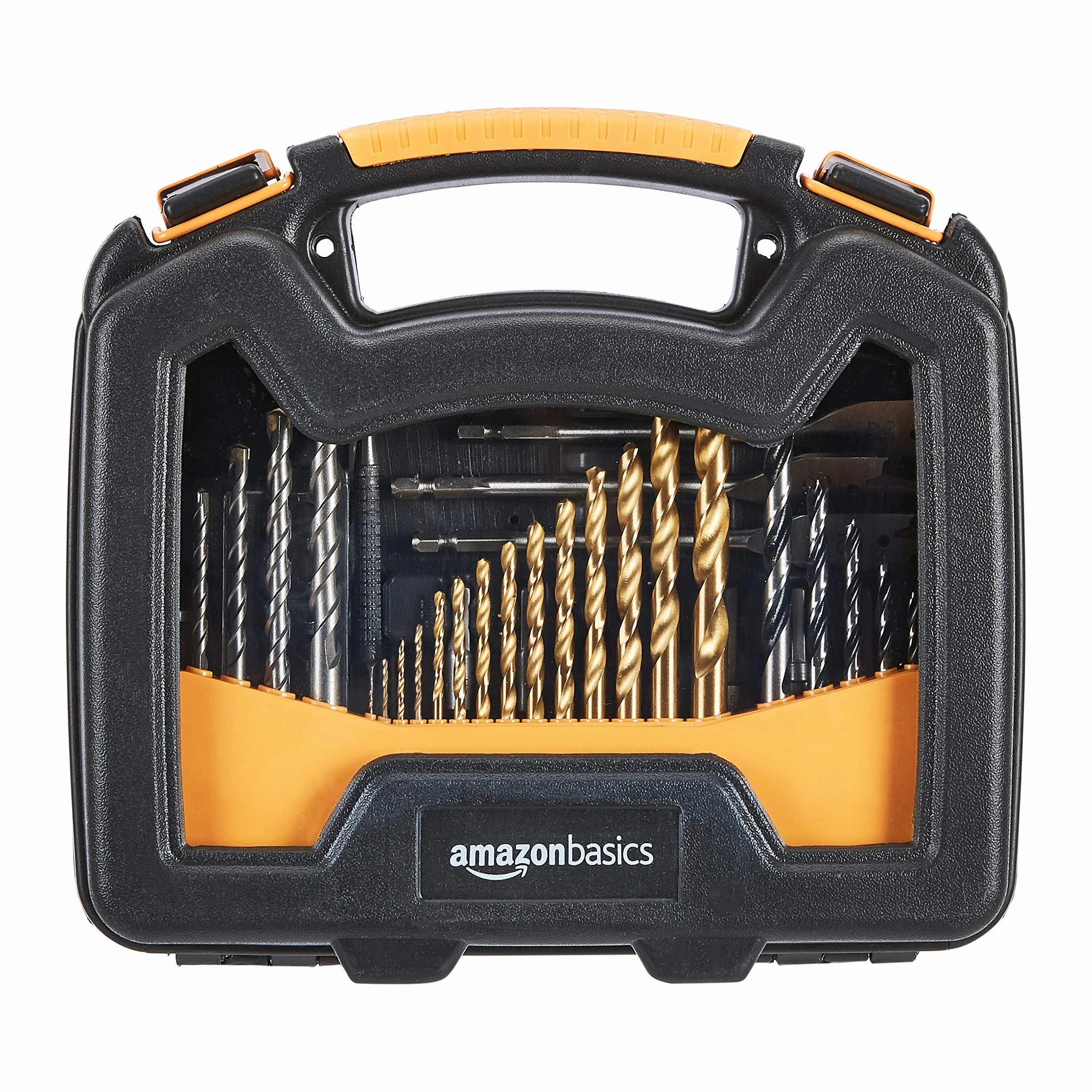 Amazon Basics Juego de brocas y destornillador, 100 Unidads