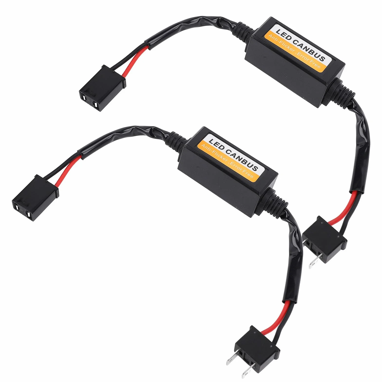 Decodificador de Faros LED, Solución de Errores Canbus Antiparpadeo Eficiente para Modelos Faros H7, Plug and Play para una Fácil Instalación