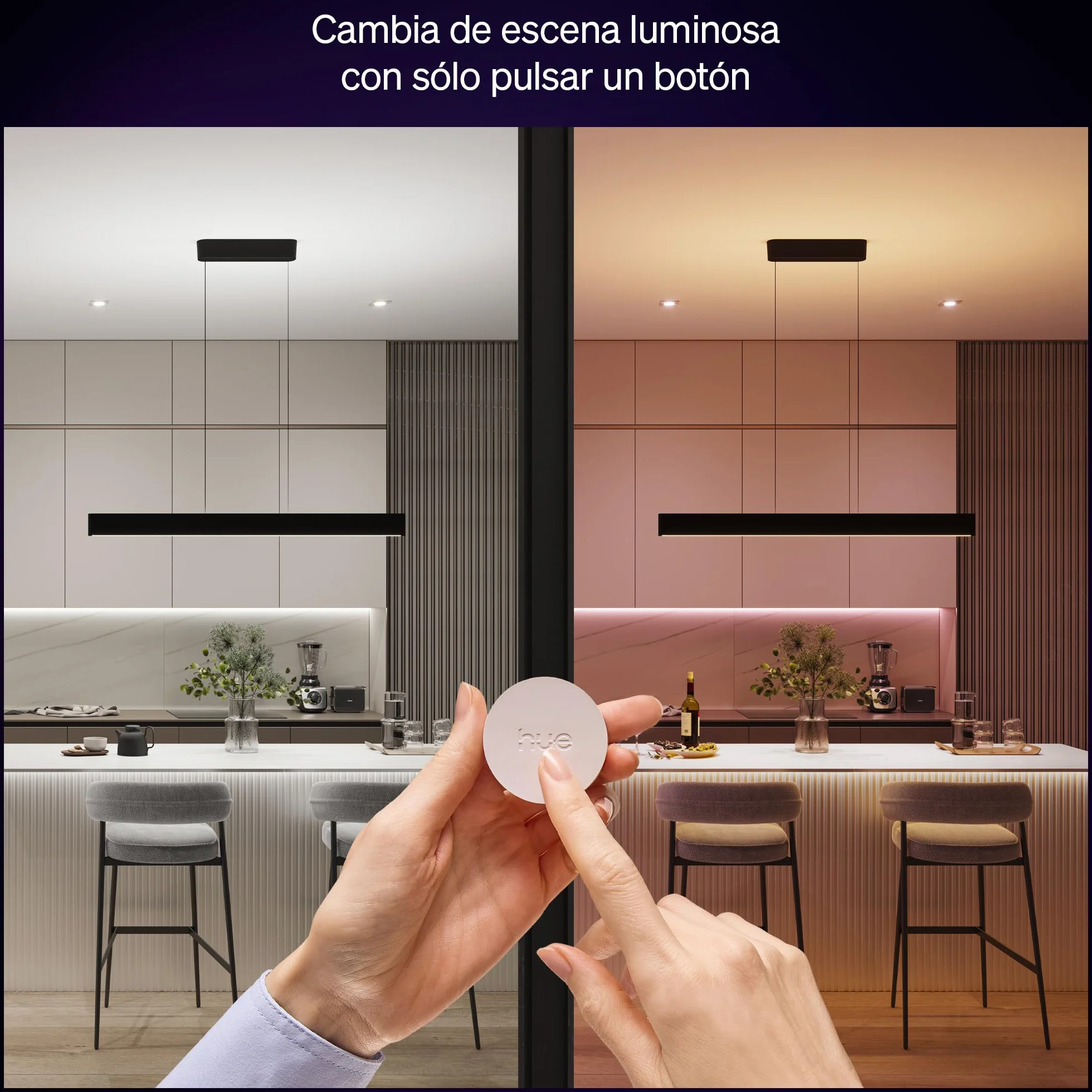Philips Hue Smart Button interruptor de iluminación inteligente control inalámbrico