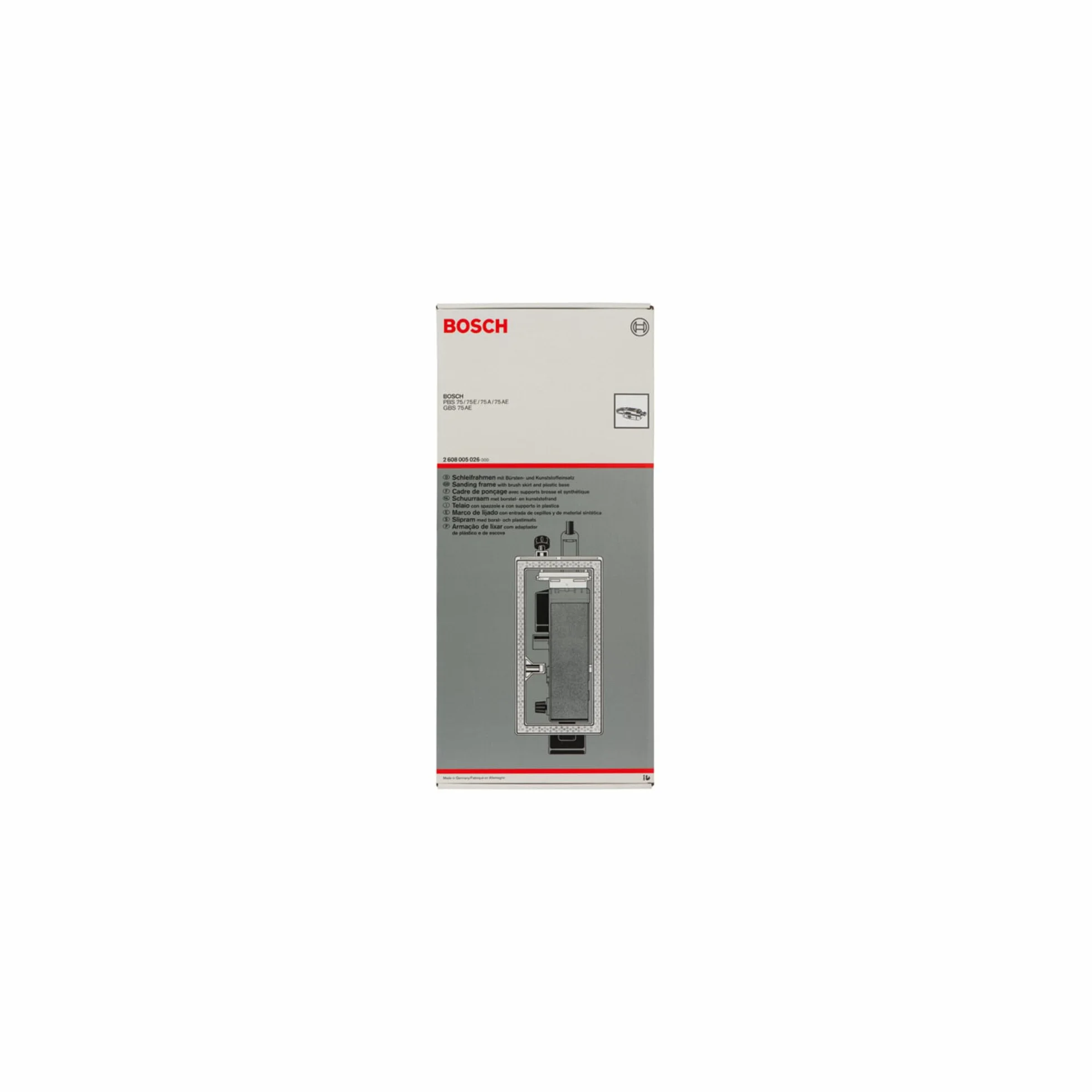 Bosch Bastidor de lijado para PBS 75 GBS 75 A/AE