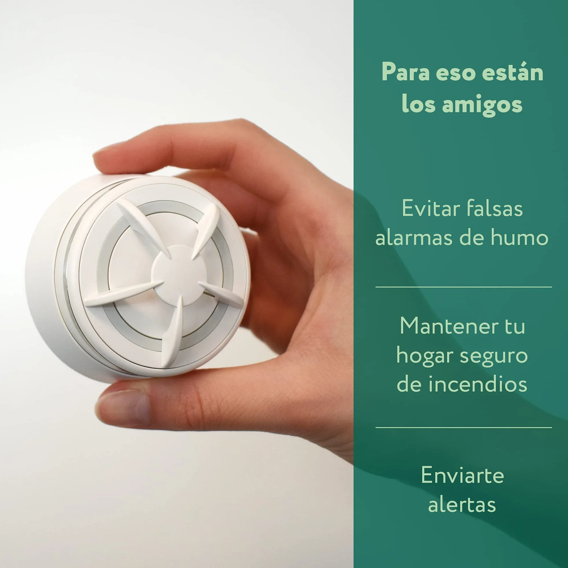 Frient Intelligent Heat Alarm Zigbee Detector de Incendios Inalámbrico