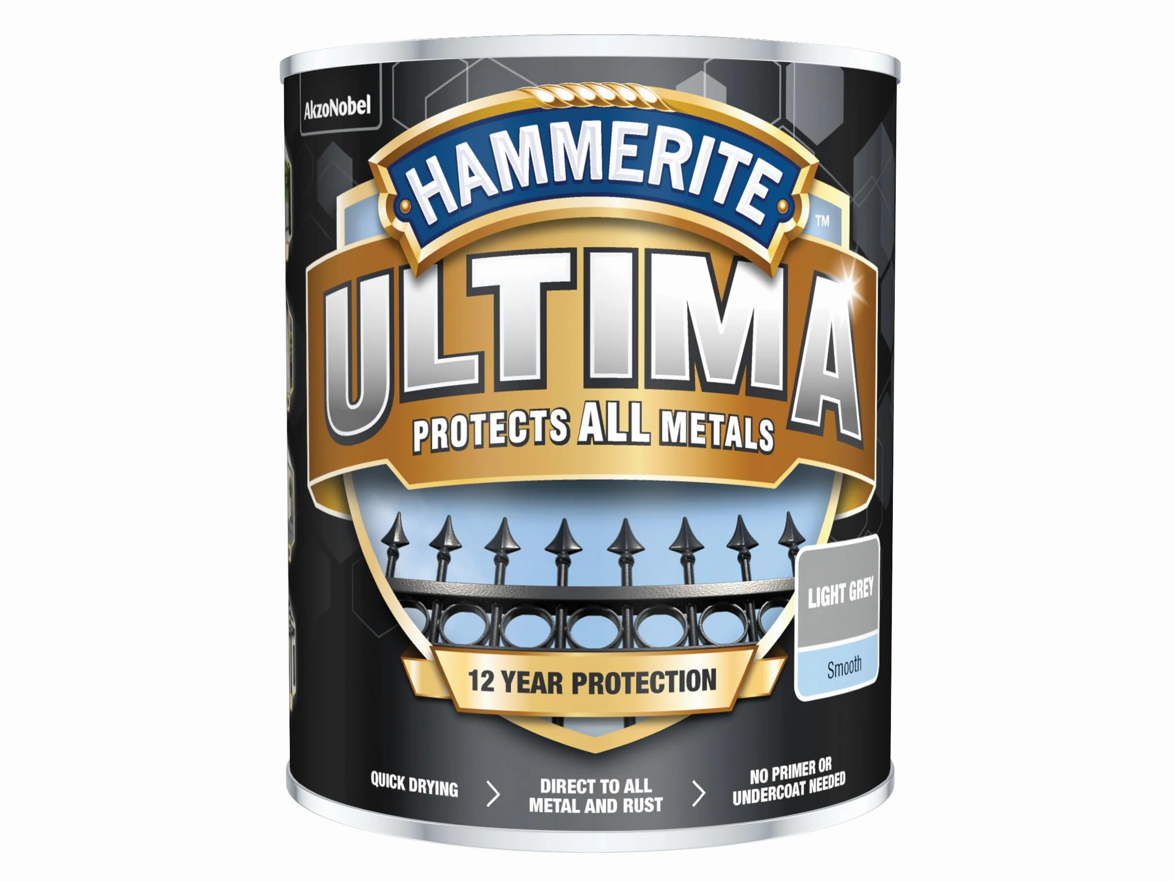 Hammerite Ultima - Pintura para metales lisa, 750 ml, todos los colores