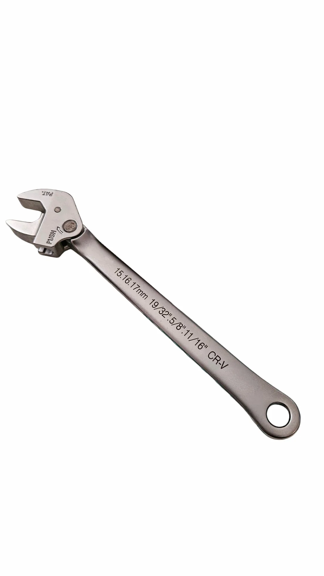 Zealux Tools Llave ajustable de acción de trinquete – Compatibilidad de varios tamaños (9-32 mm), acero CR-V duradero, herramienta versátil 6 en 1 para uso doméstico y profesional, fabricada en