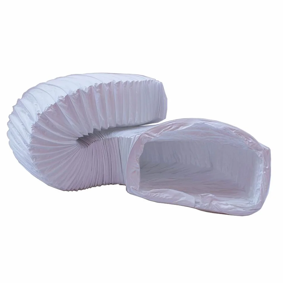 Kair - Manguera flexible de PVC rectangular, 220 mm x 90 mm, 3 metros de longitud