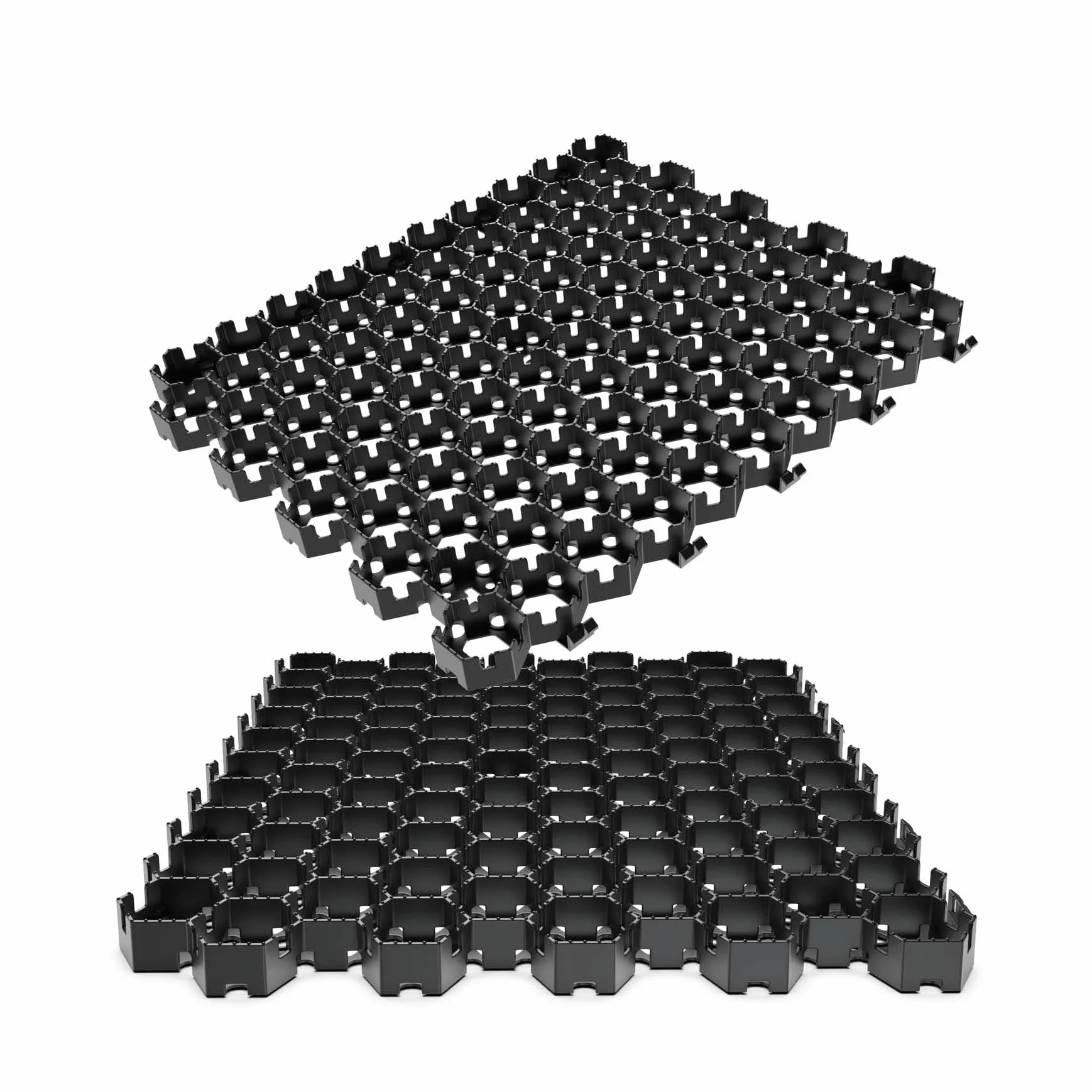 Vodaland HEXpave Pavimento Permeable Estabilizador de Grava 3 cm Altura 12000 kg Pack 5,85 m²