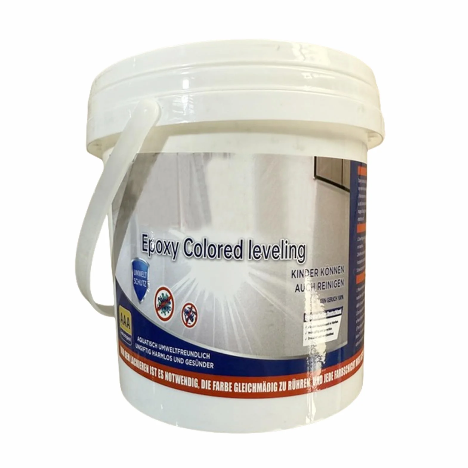 Pintura de resina epoxi, revestimiento autonivelante de efecto mármol brillante, efecto mármol, antideslizante, impermeable, para hormigón, azulejos, encimera y superficies de madera