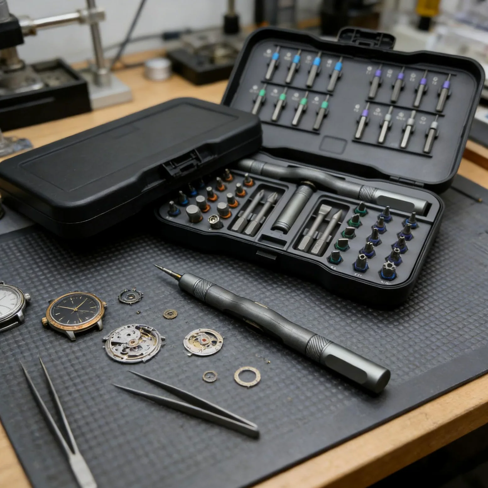 ordinarYone Juego de destornilladores magnéticos 50 en 1 con mango ergonómico y funda portátil para proyectos y reparaciones profesionales