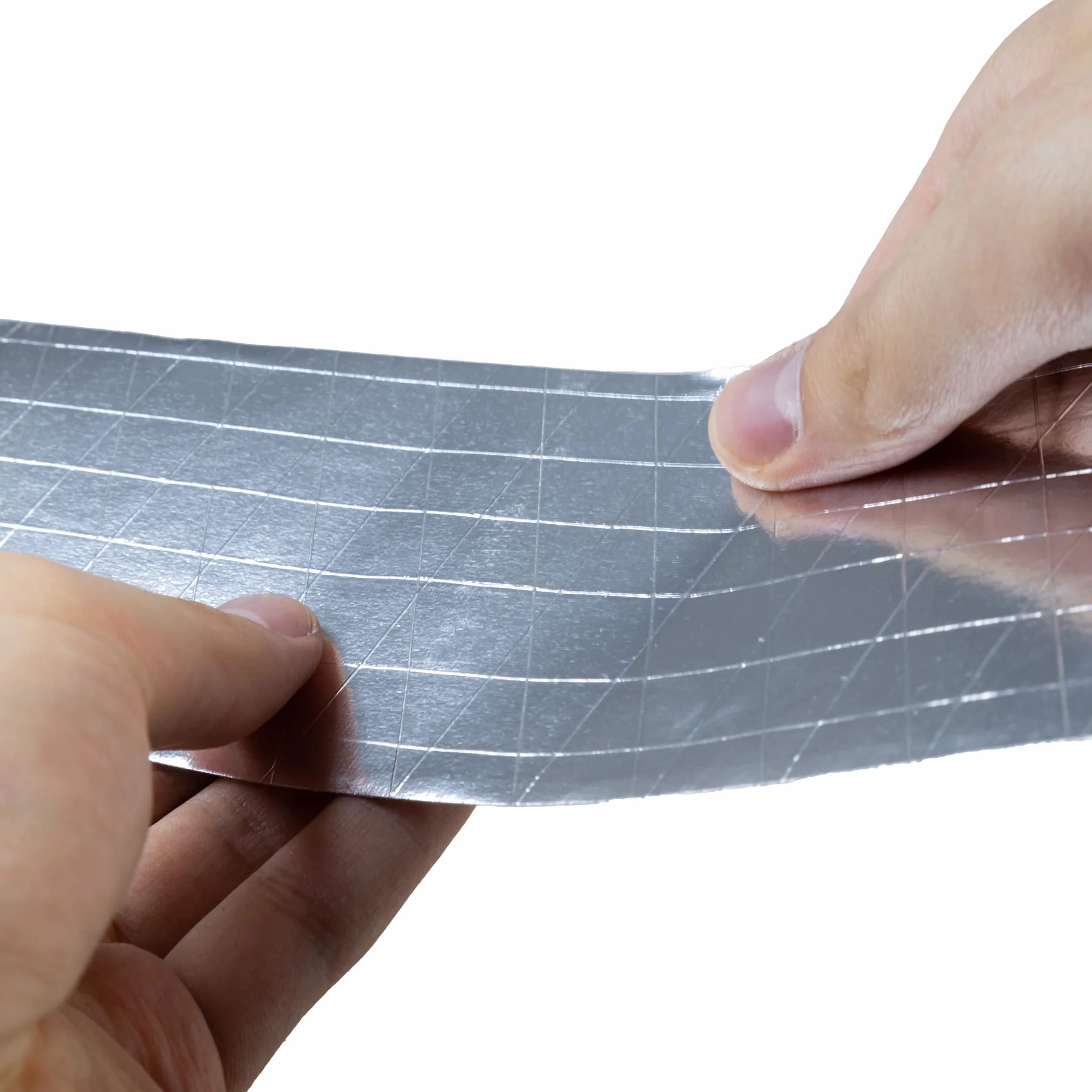 STERR - Cinta de Aluminio Reforzada Cinta de Aluminio Plata 50 mm x 50 m