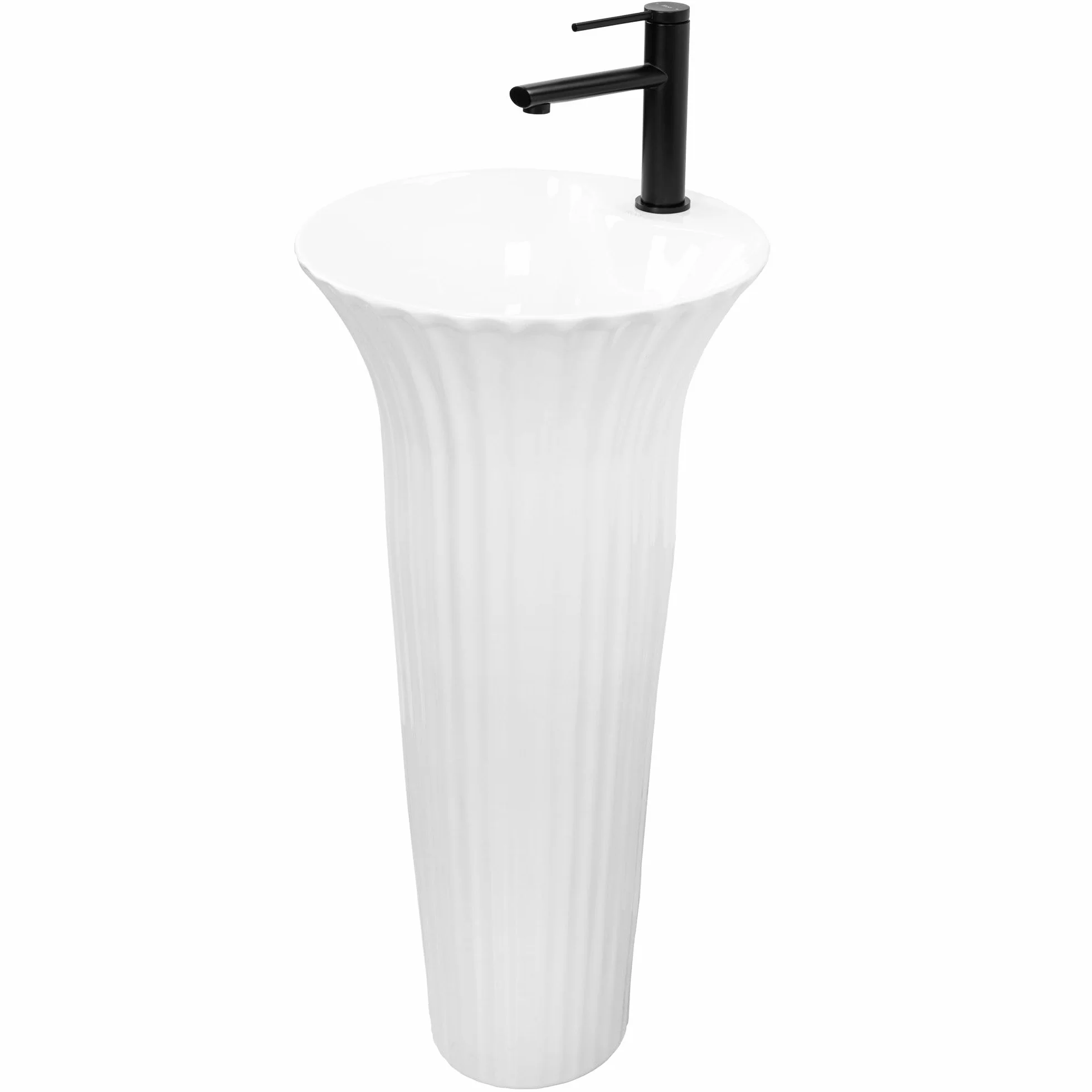 Lavabo De Pie Rea Hope Blanco