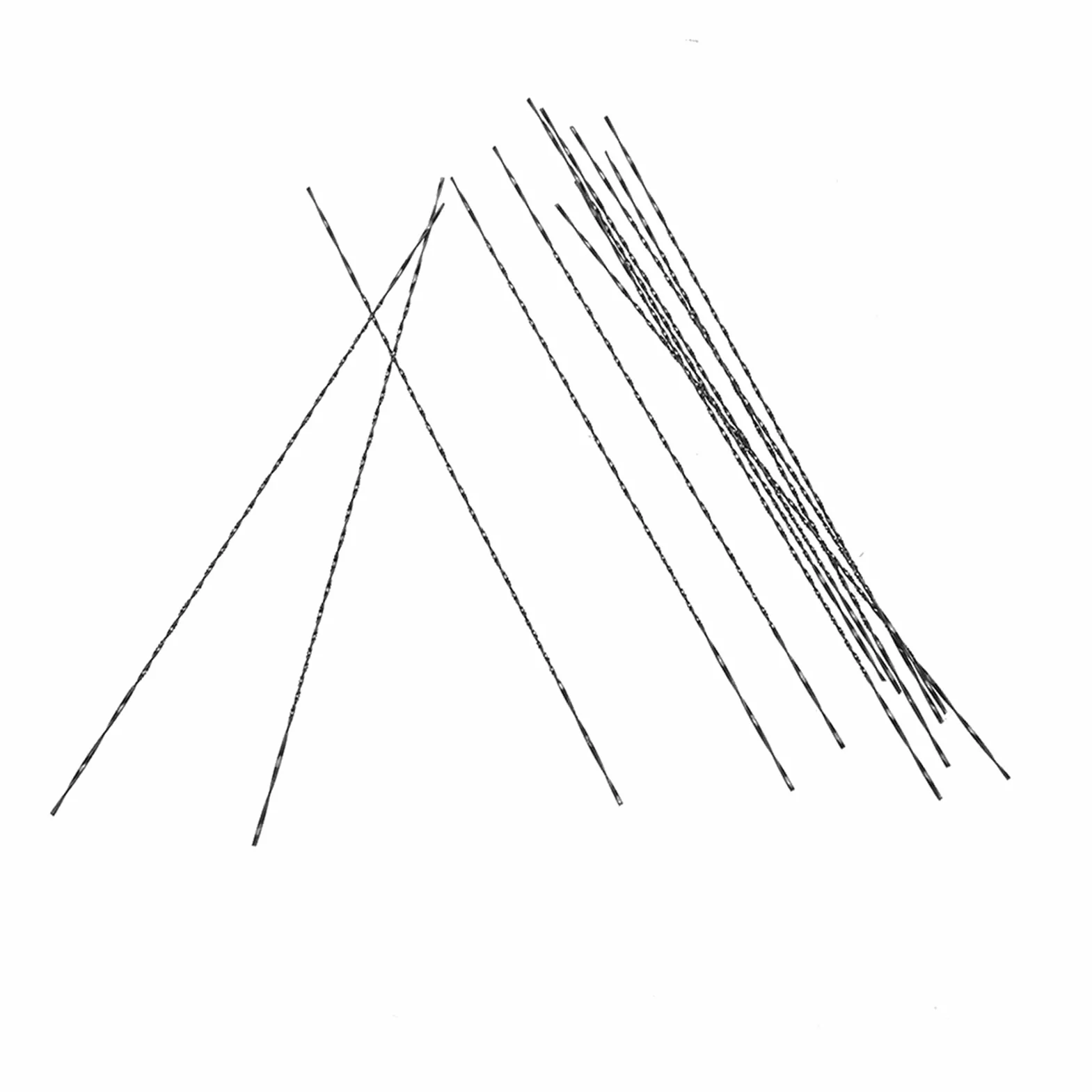 Hojas de Sierra de Metal Diente Espiral Afilado Alta Dureza 12 Piezas para Carpinteros