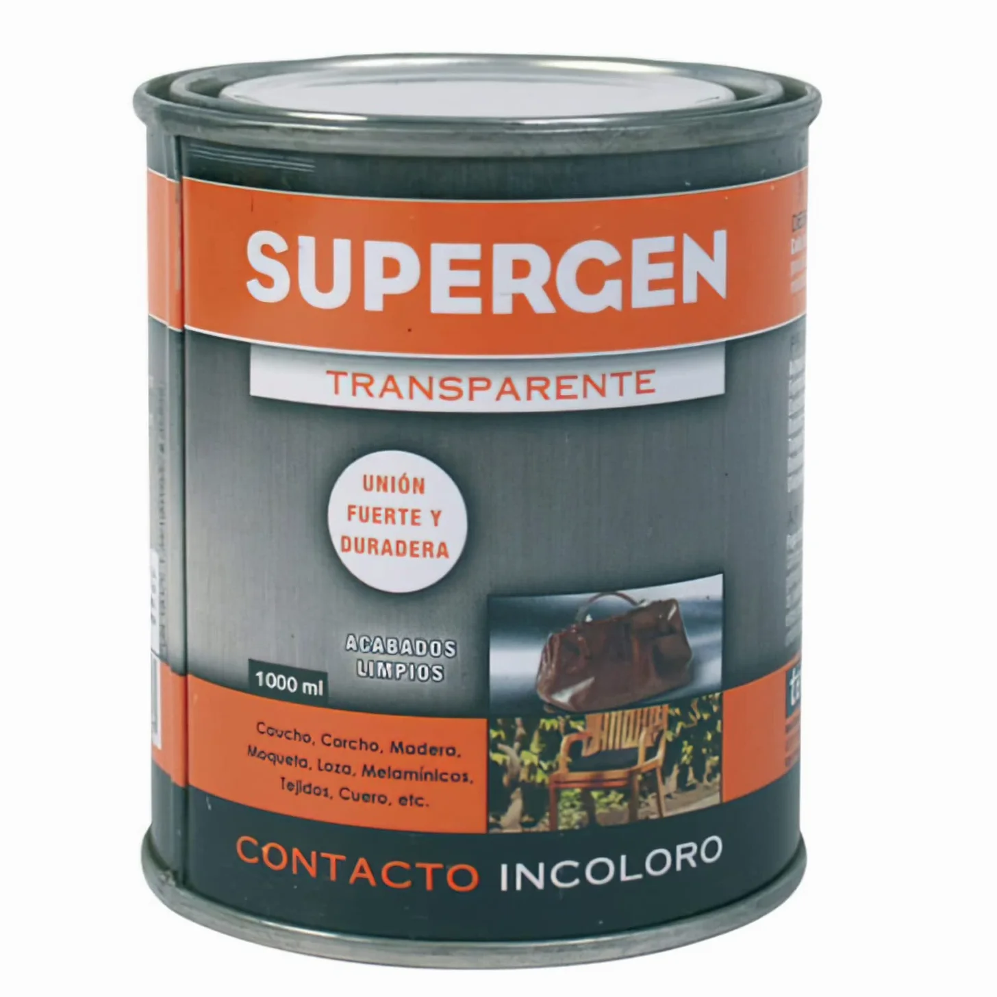 SUPERGEN Adhesivo de contacto incolora (bote 1L)
