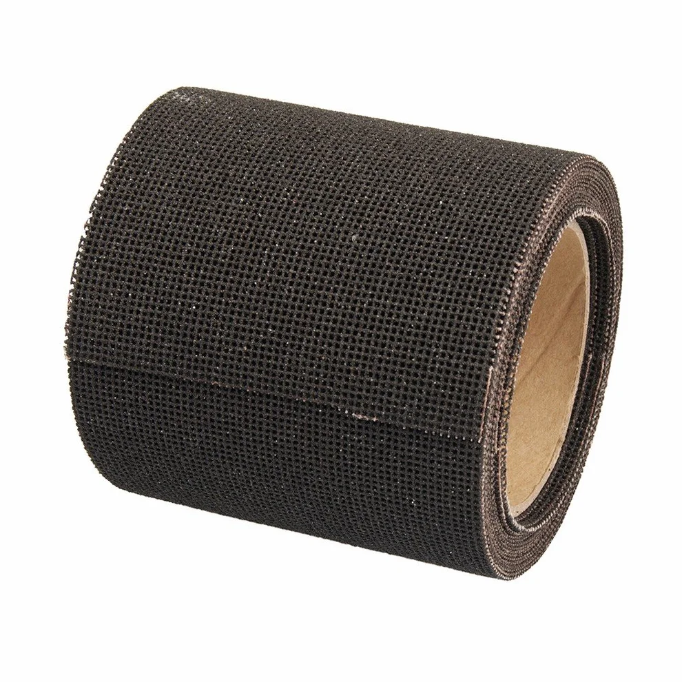 Silverline Tools 868903 - Rollo de lija de malla abrasiva 5 m (Grano 100) Multicolor