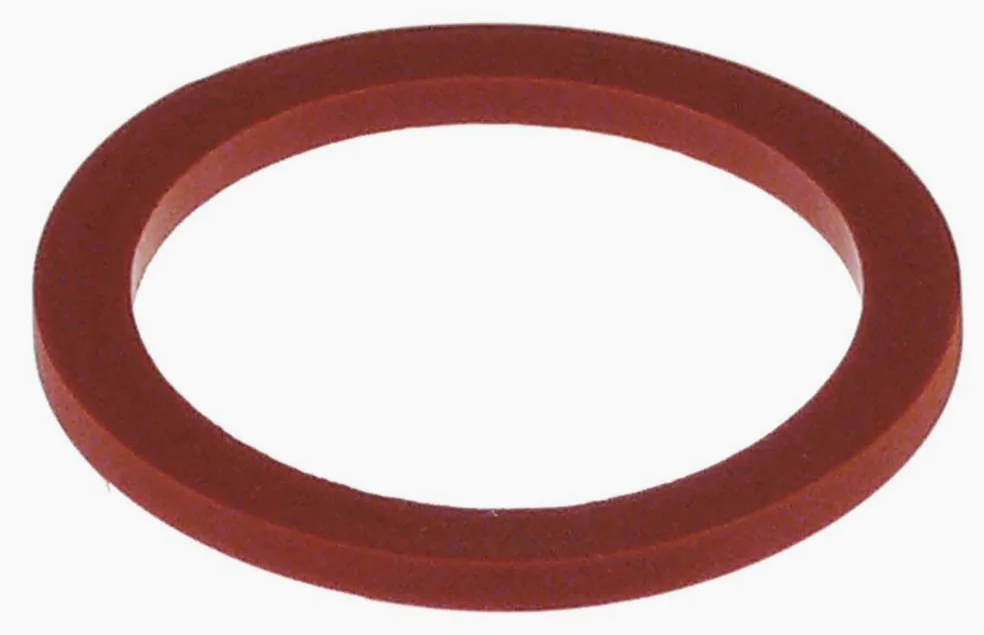 Junta plana VPE 1 pieza material grosor 3 mm Silicona exterior 48 mm interior 38 mm