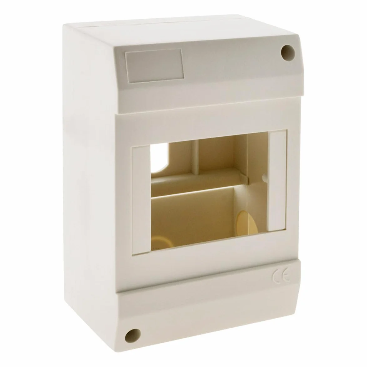 Zenitech 150142 caja de distribución, color blanco