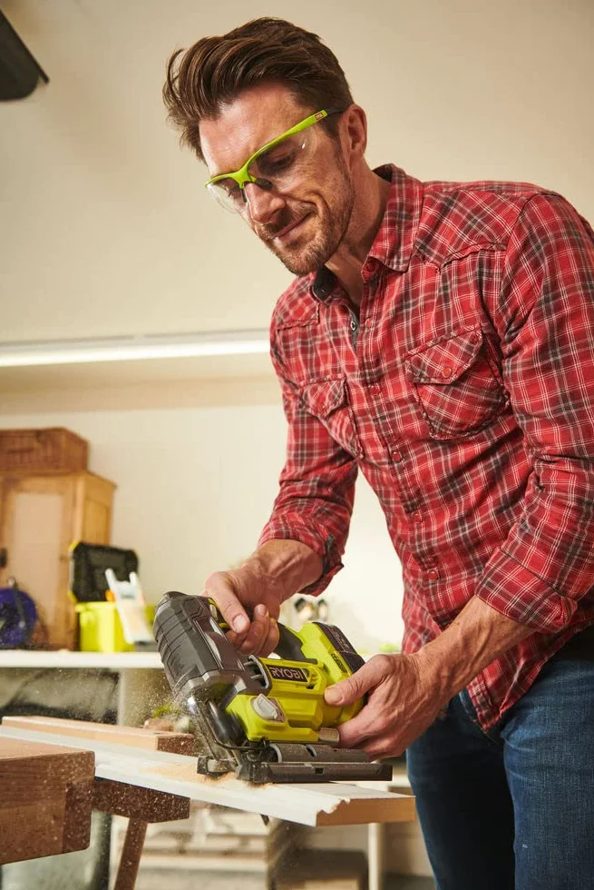 RYOBI Juego de 10 Hojas de Corte ONE+ Sierra de Calar Sin Cable para Madera, Metal y Plástico RAK10JSBWM
