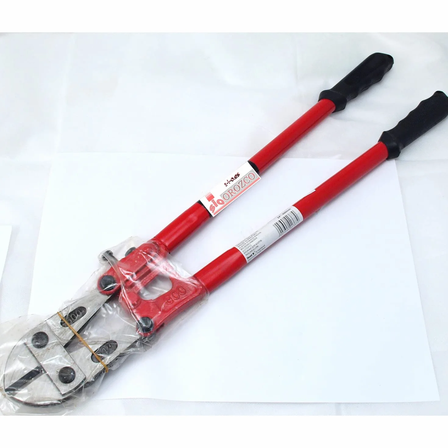 SIO Cizalla Cortapernos Profesional 18" (450 mm) – Corta Varillas, Pernos, Tornillos, Cadenas y Alambrón – Corta Pernos de Acero para Taller, Construcción, Cerrajería y Mantenimiento - Heavy Duty